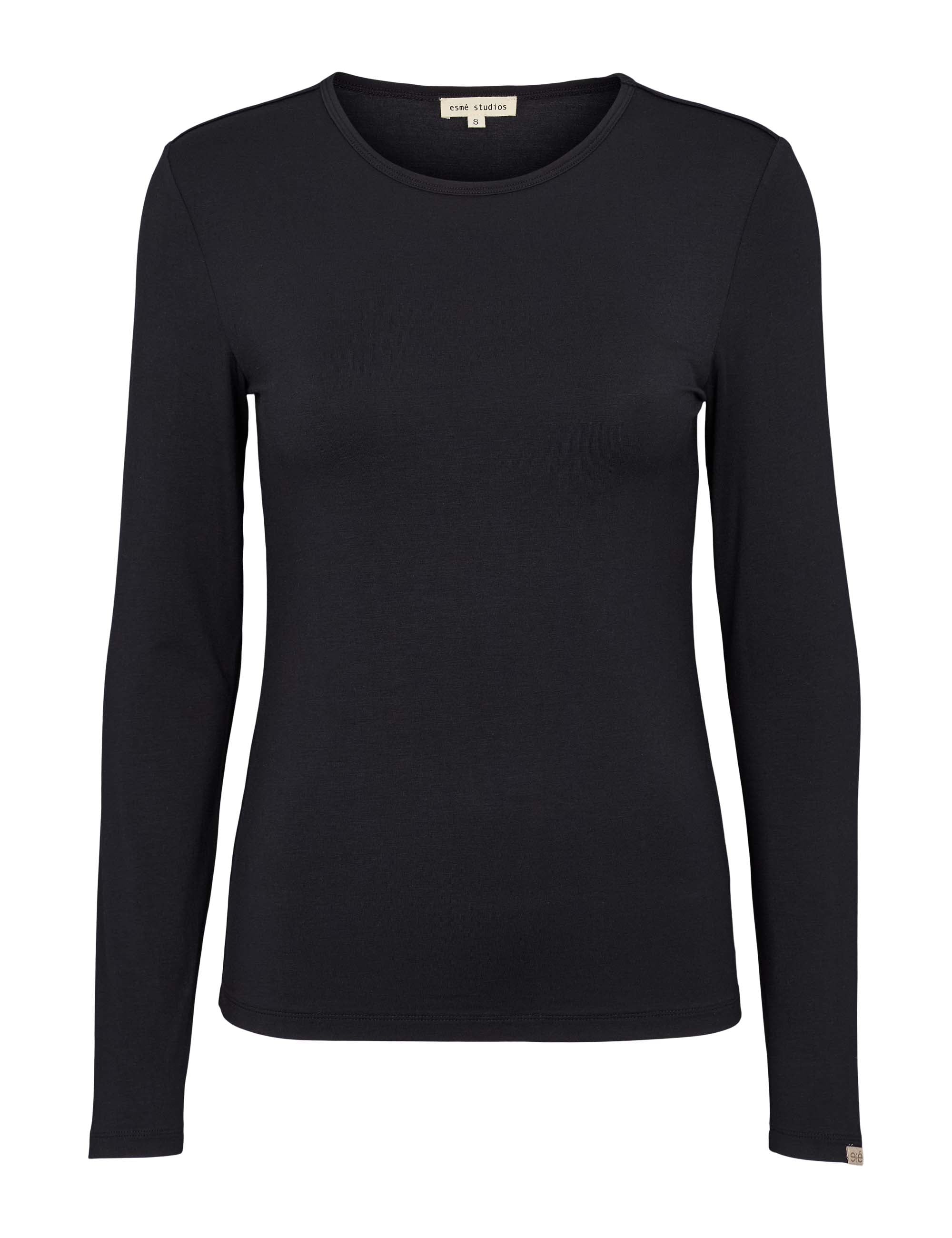 Esmé Studios Penelope Longsleeve Black T-shirts