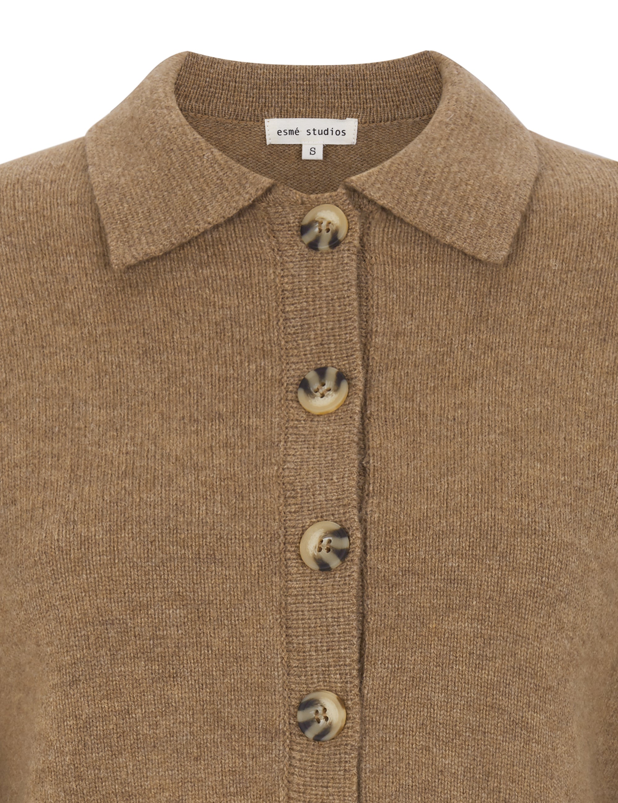 Esmé Studios Jutta Knit Polo Truien & Vesten