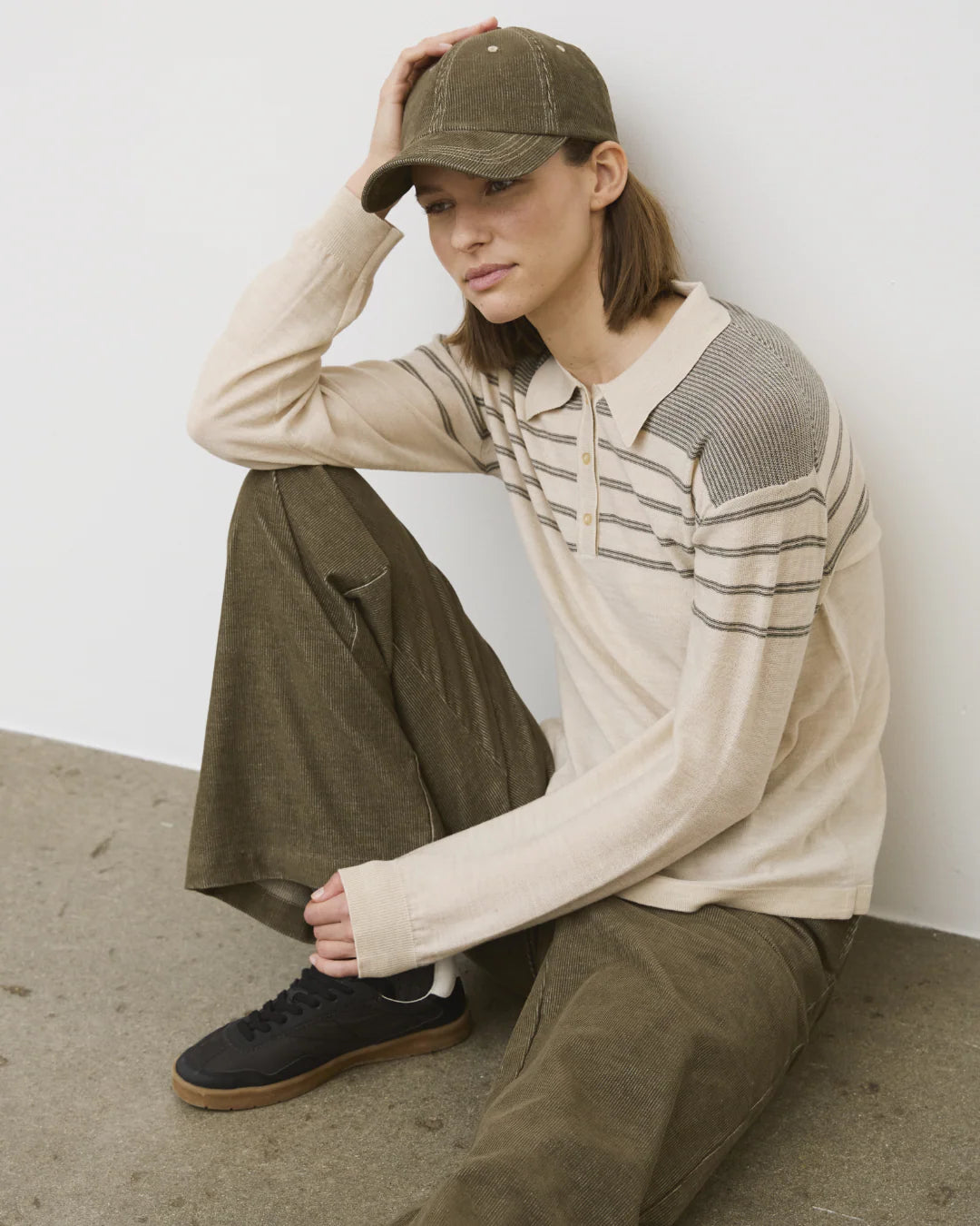 Esmé Studios Jill Knit Polo Truien & Vesten