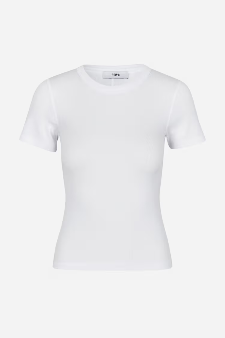 Envii T-shirt Enally korte mouw White T-shirts