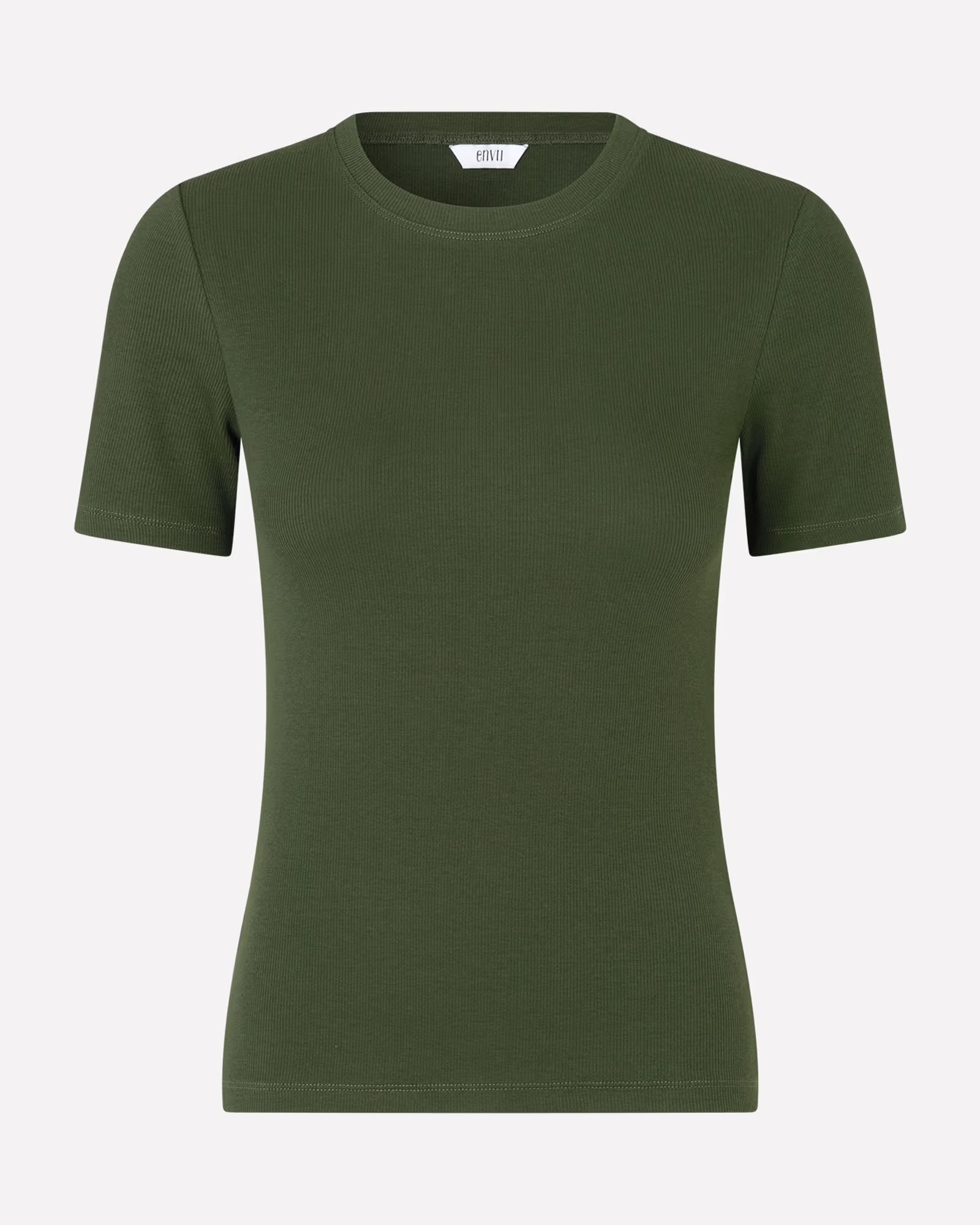 Envii T-shirt Enally korte mouw Green T-shirts