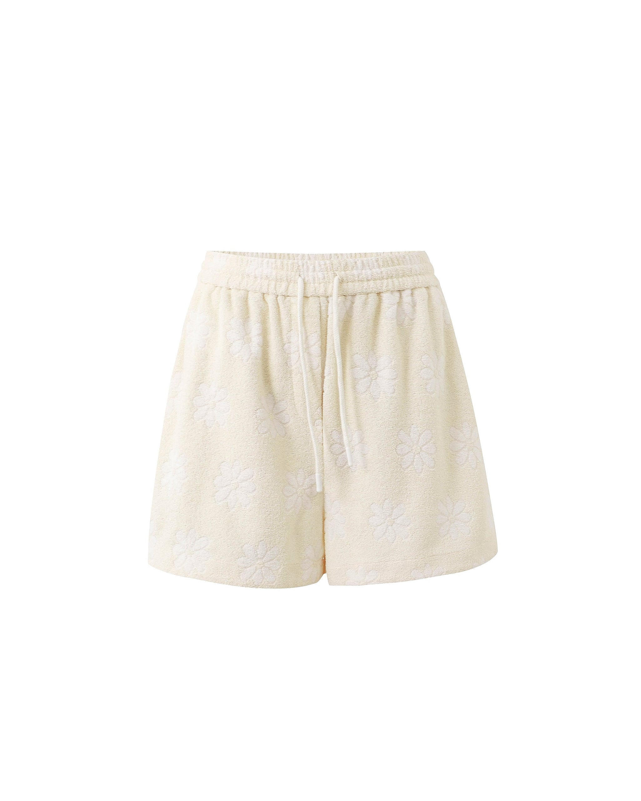 FRNCH Vaelia Short Creme Broeken