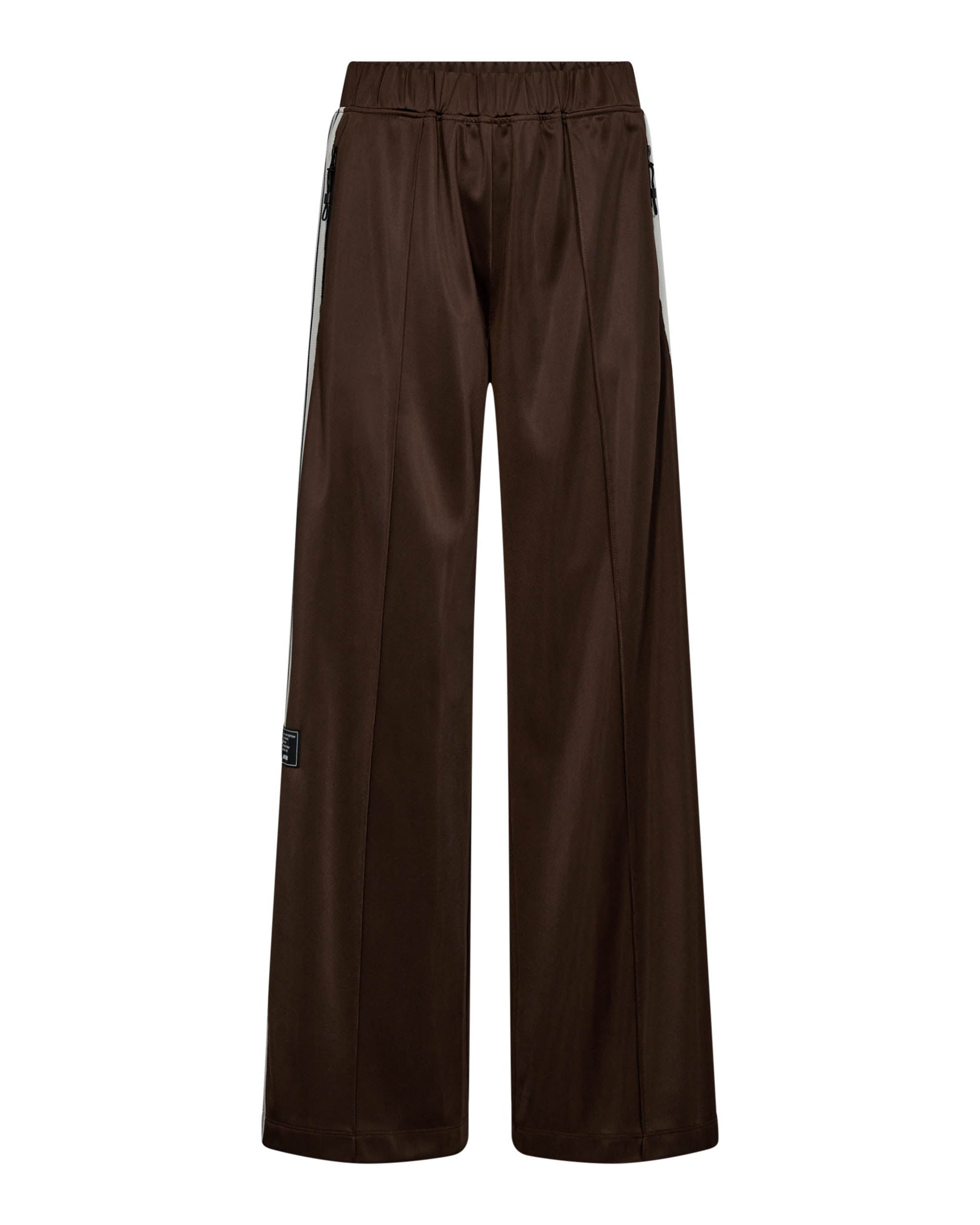Haute L'amitié Broek Baggy Track Tall Mocca Broeken