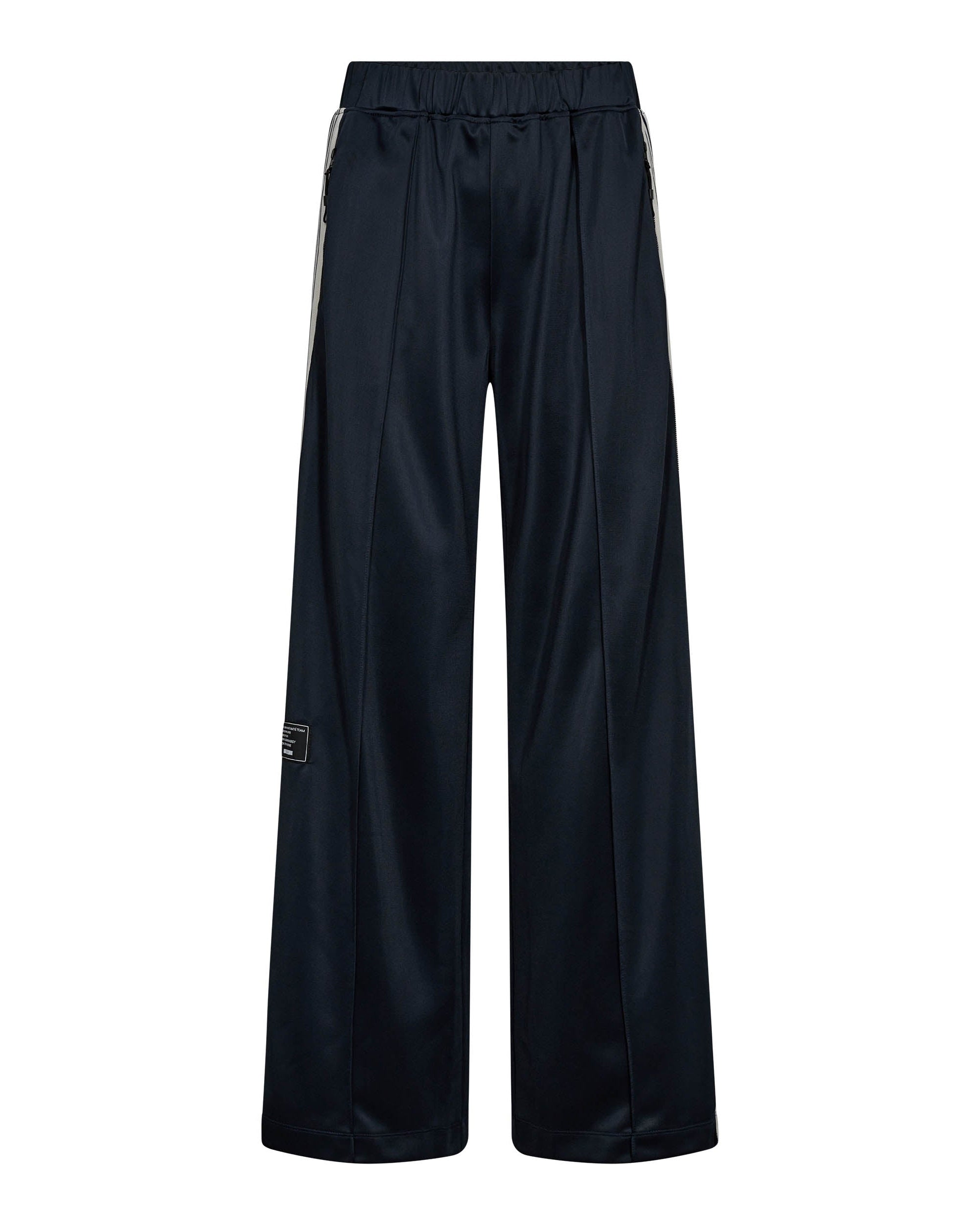 Haute L'amitié Broek Baggy Track Tall Navy Broeken