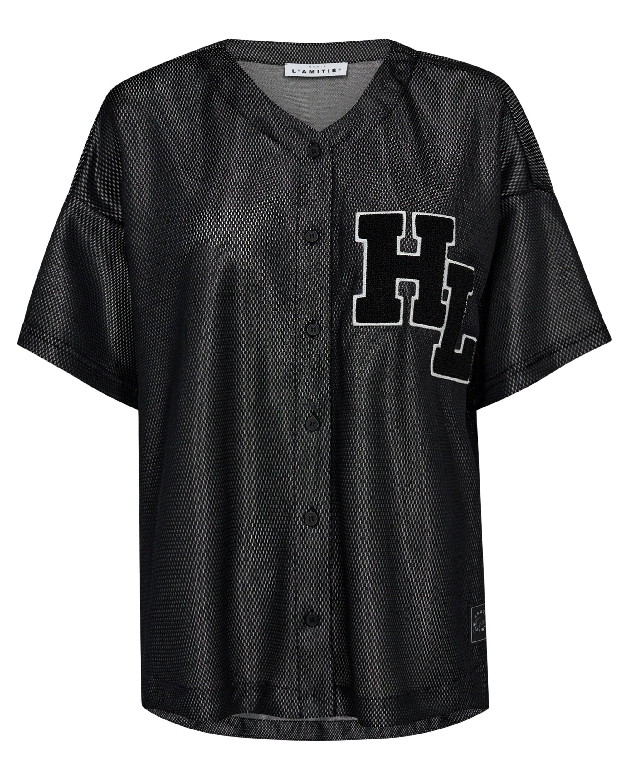 Haute L'amitié T-shirt Court Black T-shirts