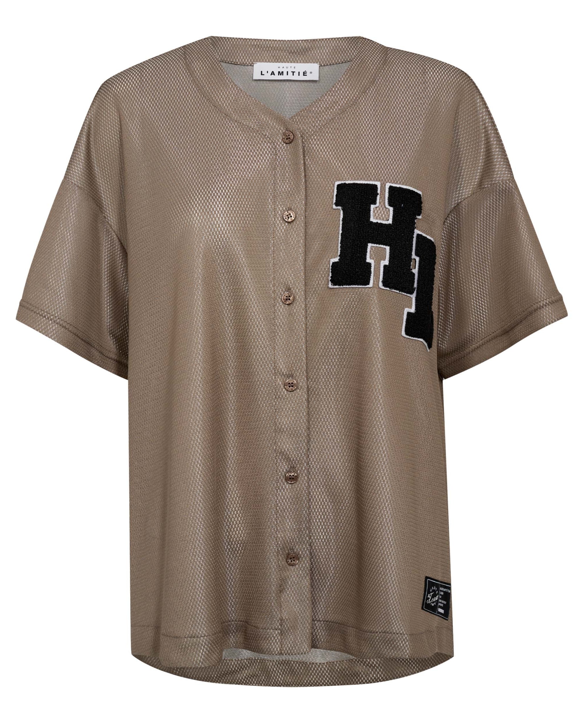 Haute L'amitié T-shirt Court Walnut T-shirts