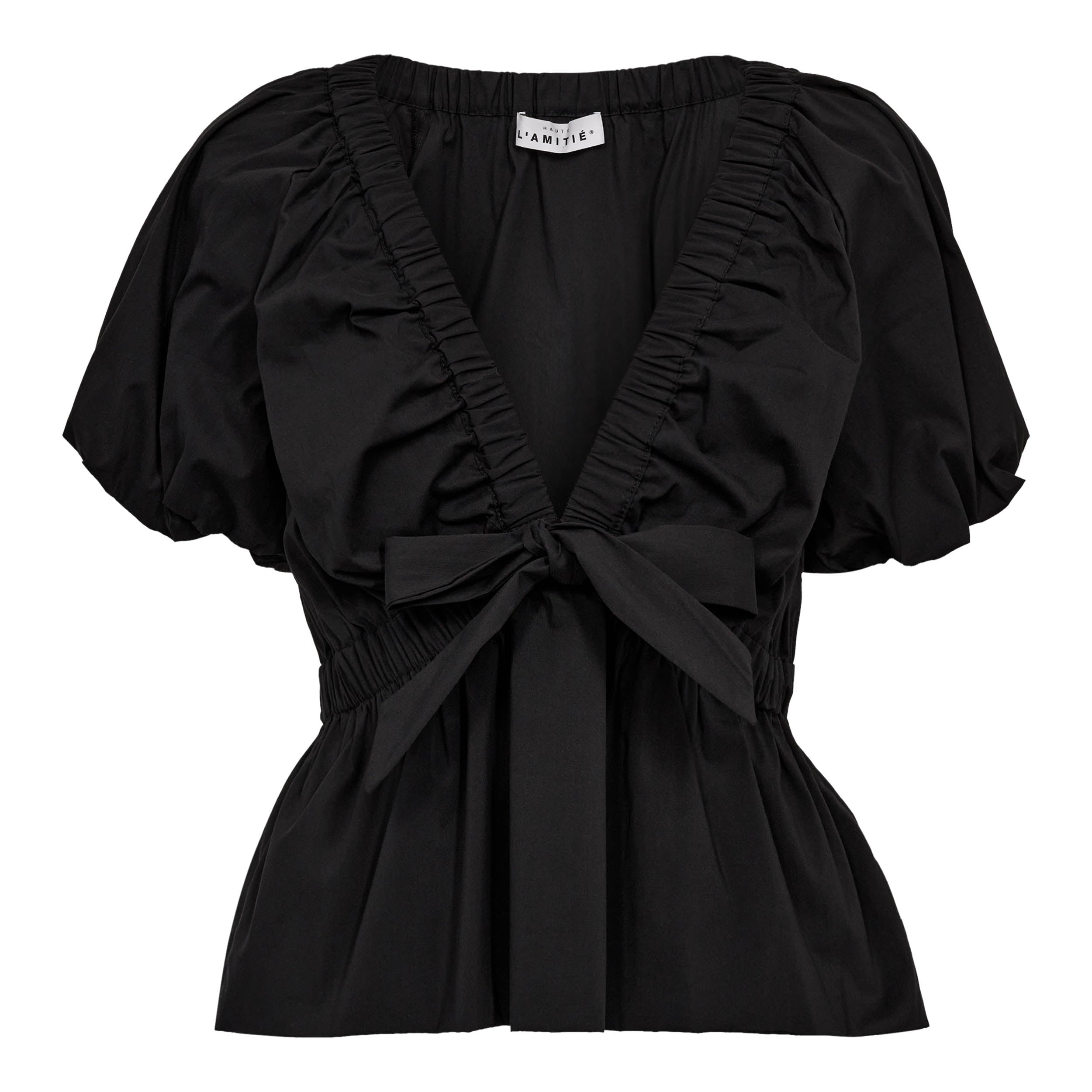 Haute L'amitié Puffy Butterfly Top Blouses