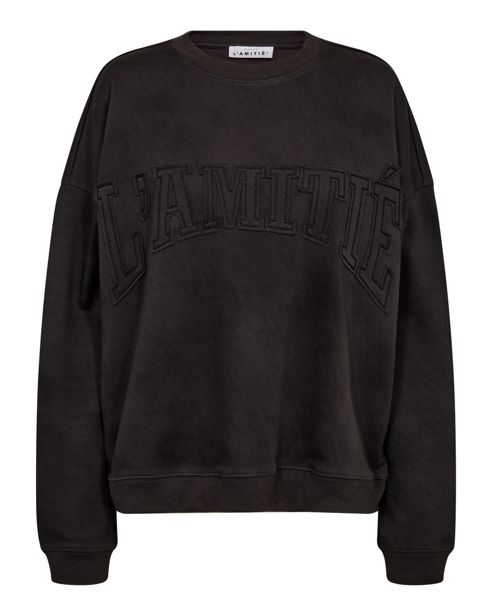 Haute L'amitié Sweater L'AMITIÉ Dark Grey Truien & Vesten