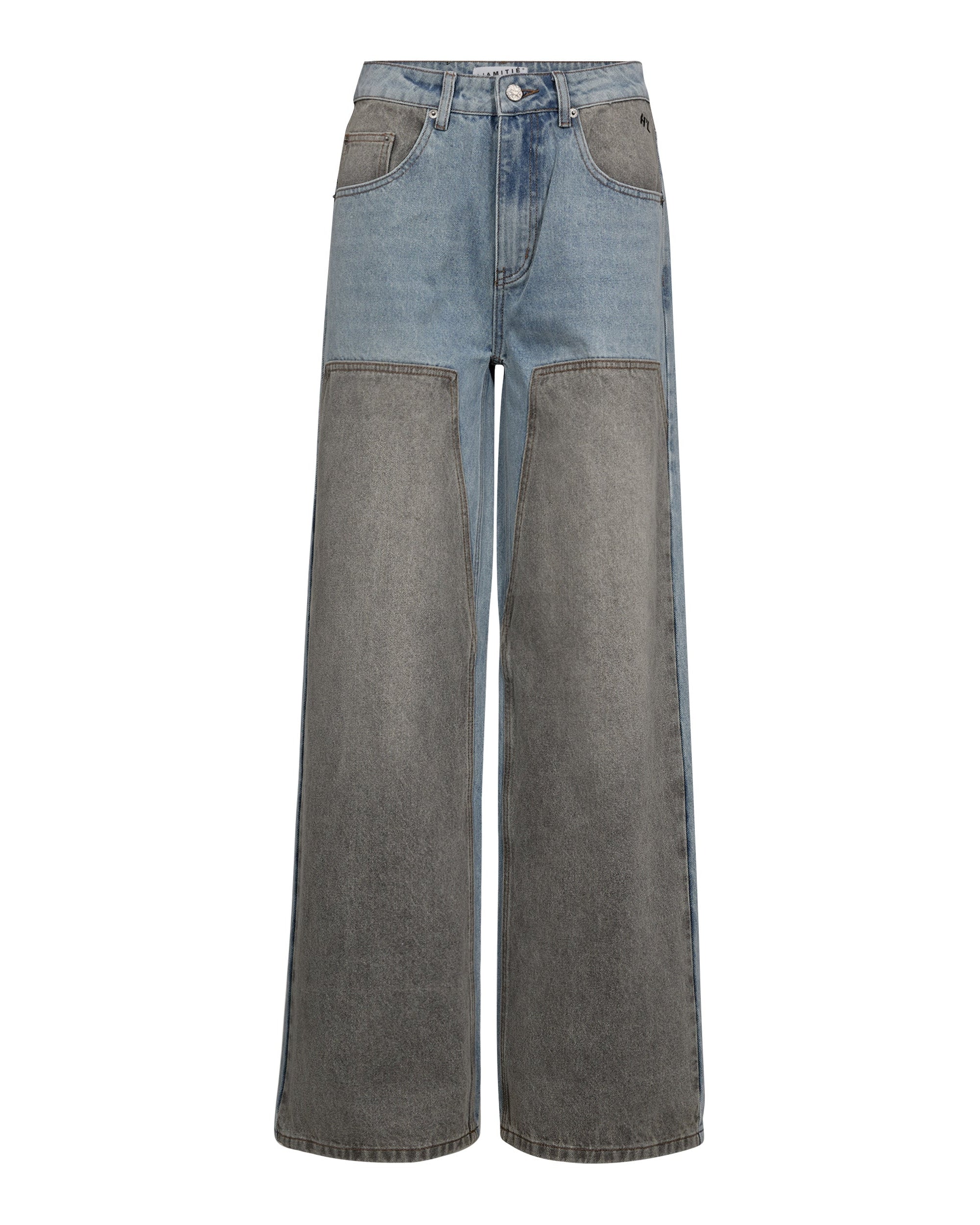 Haute L'amitié Two-Tone Patch Tall Jeans