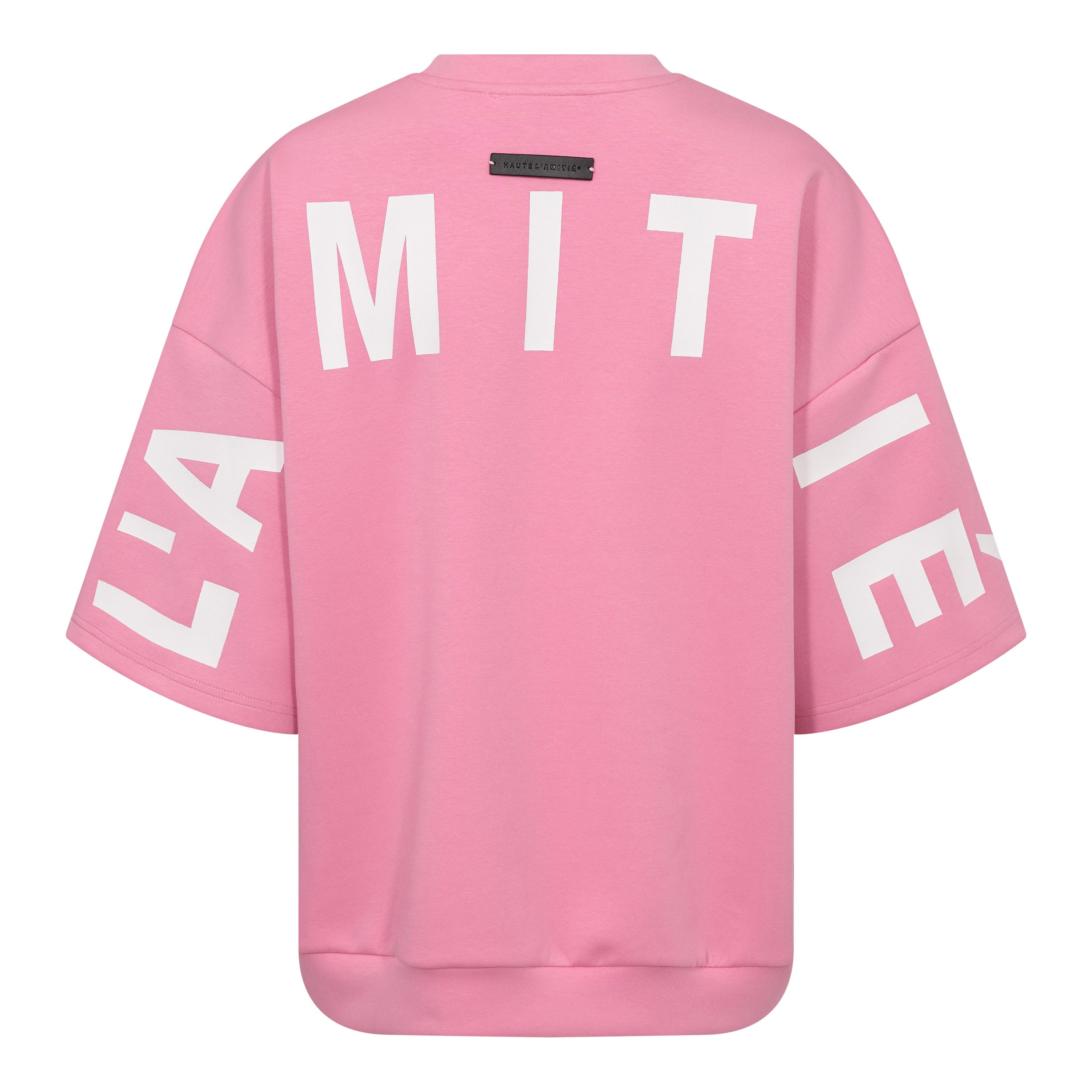 Haute L'amitié Maxi Split SS Logo Sweatshirt