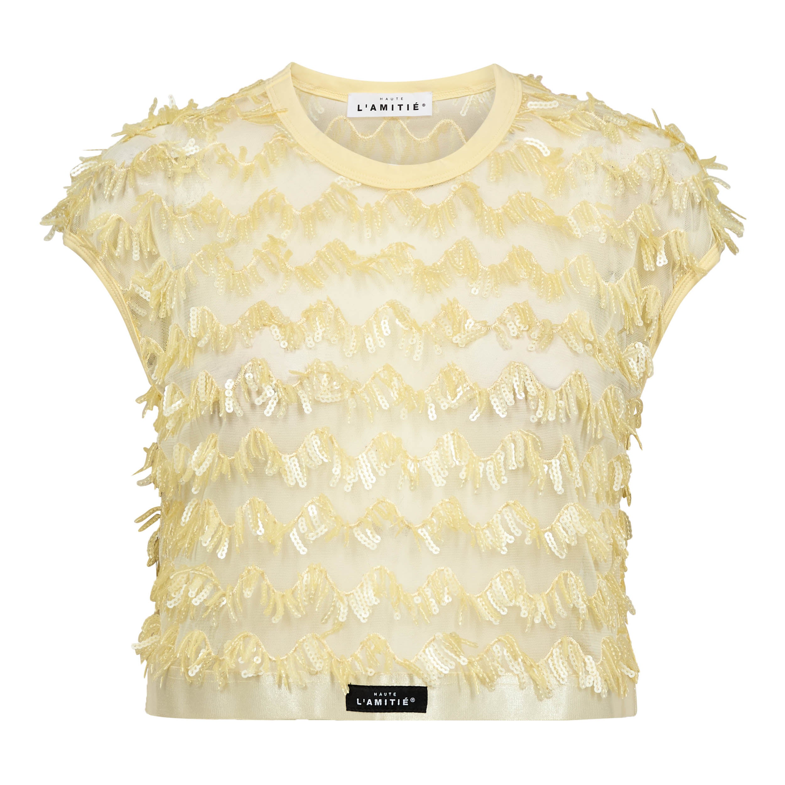 Haute L'amitié Limone Crop Top
