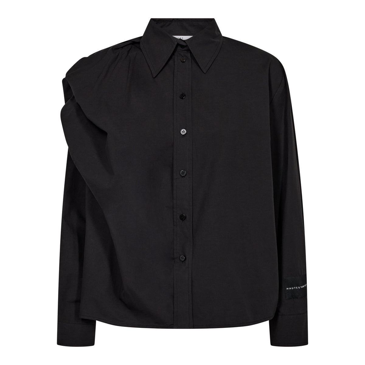 Haute L'amitié Cosmopolitan Drape Shirt