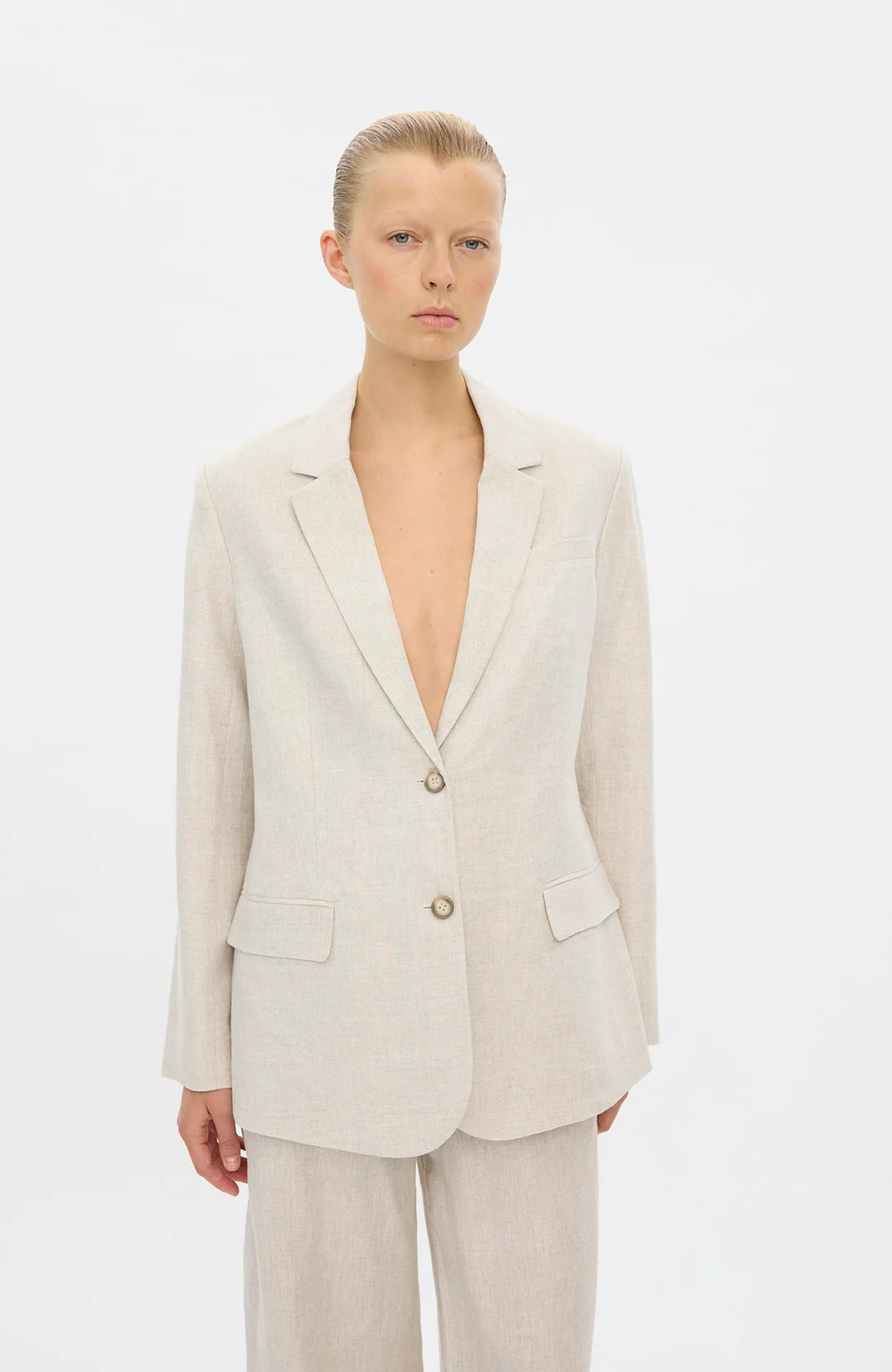 Five Units Hanna Blazer Crystal Linen Blazers & Jasjes