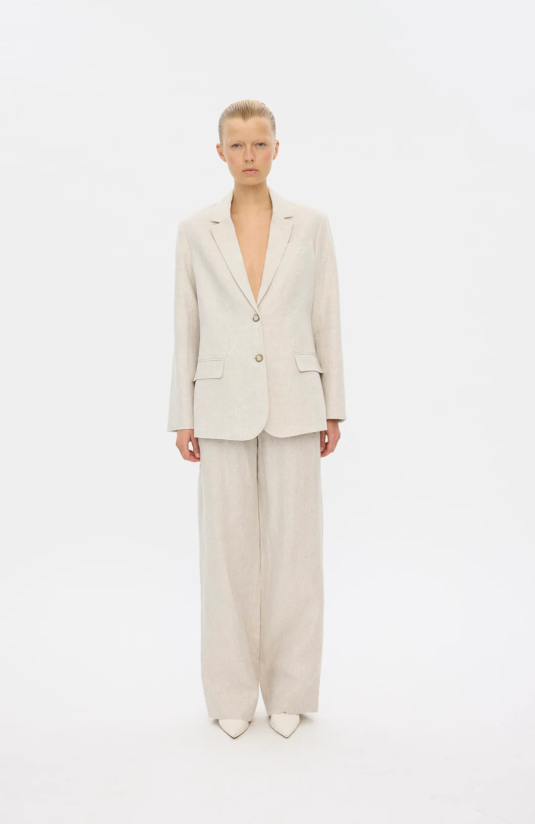 Five Units Hanna Blazer Crystal Linen