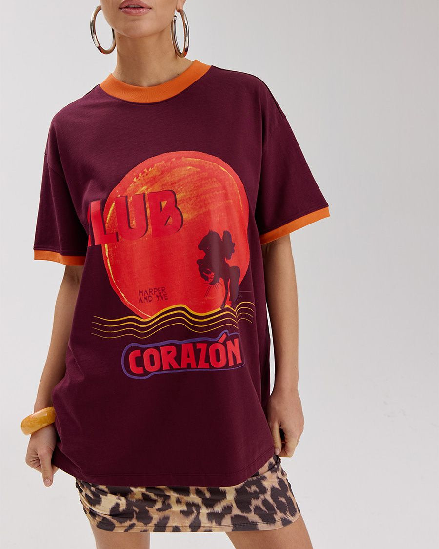 Harper & Yve Club Corazon T-shirt