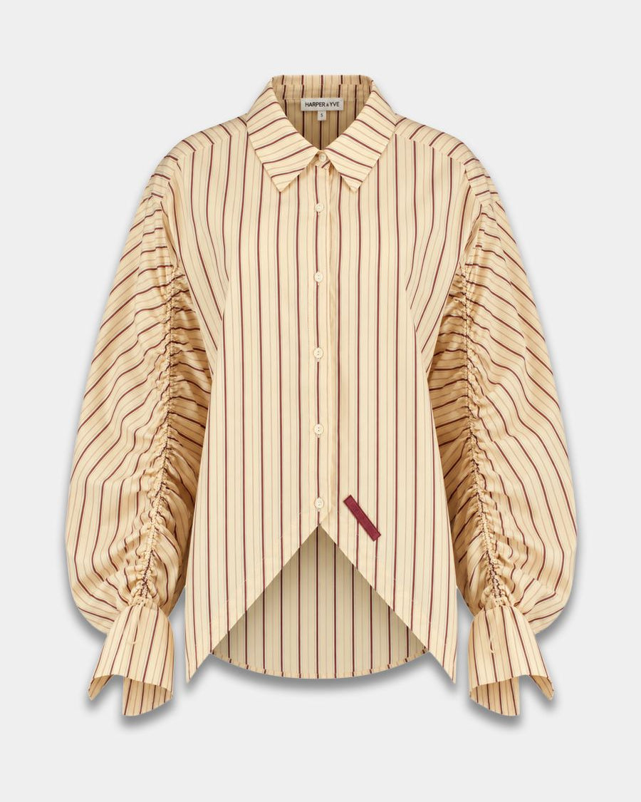 Harper & Yve Ted Blouse DW6P603 Creme Stripe