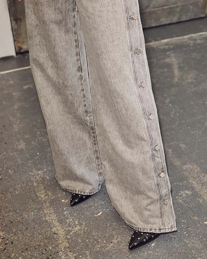 Haute L'amitié Jeans Side Panel Tall Jeans