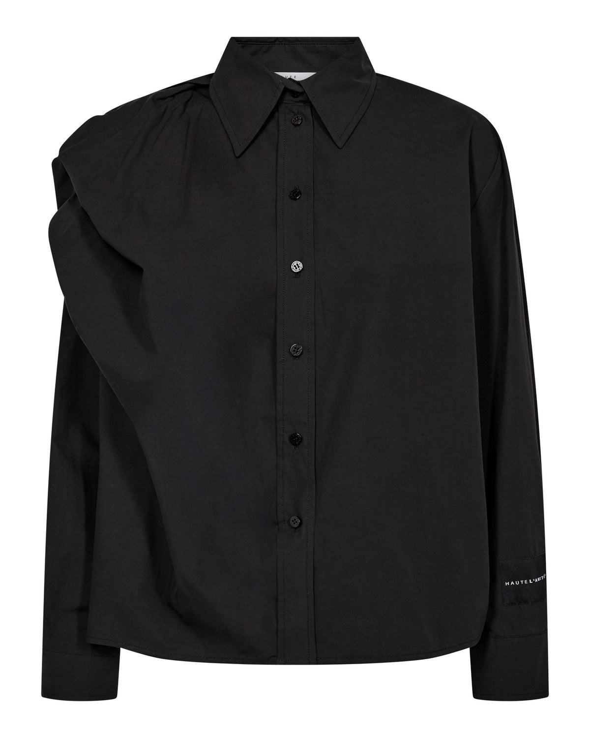 Haute L'amitié Cosmopolitan Drape Blouse HL10904