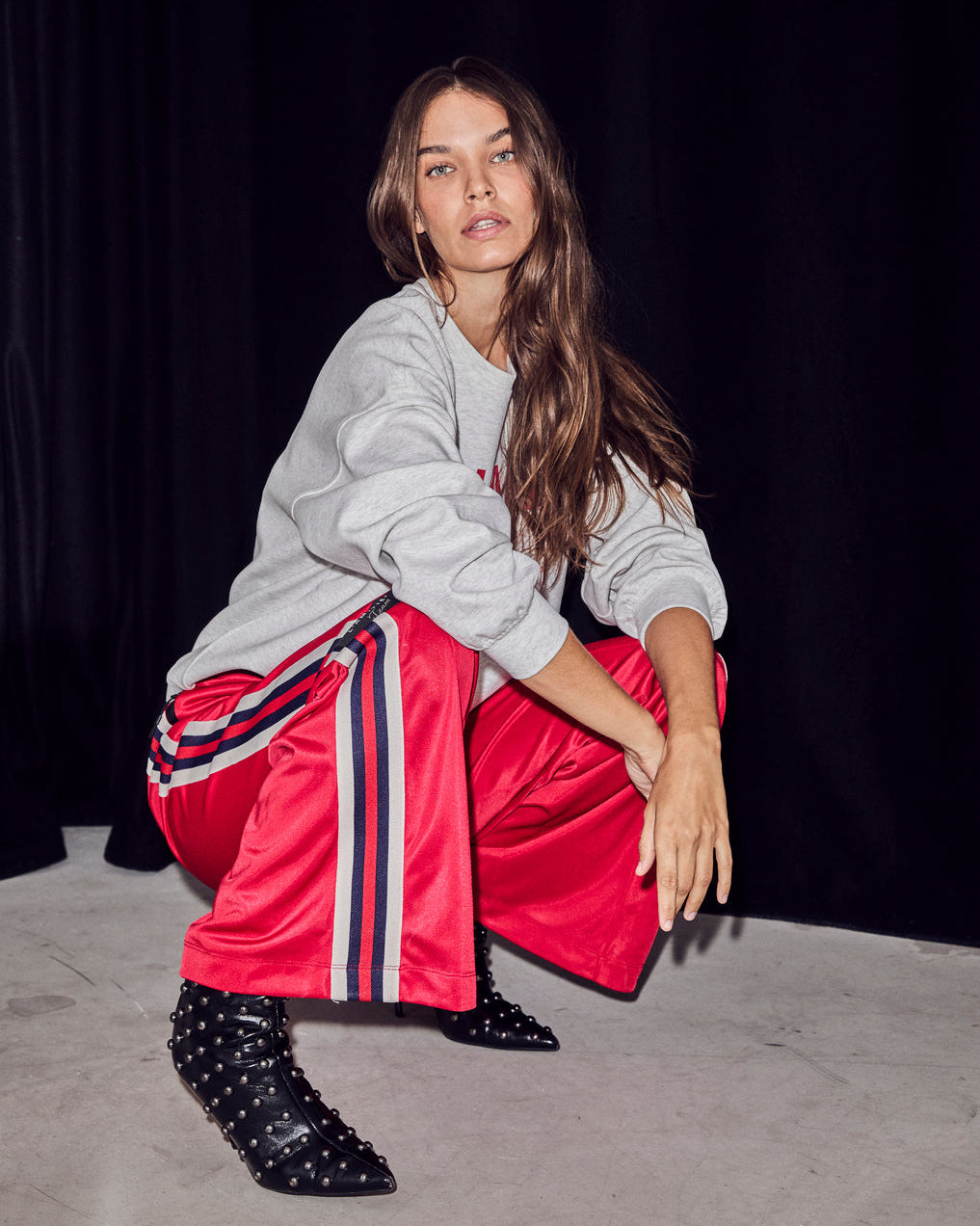 Haute L'amitié Baggy RN Track Tall Pants Broeken
