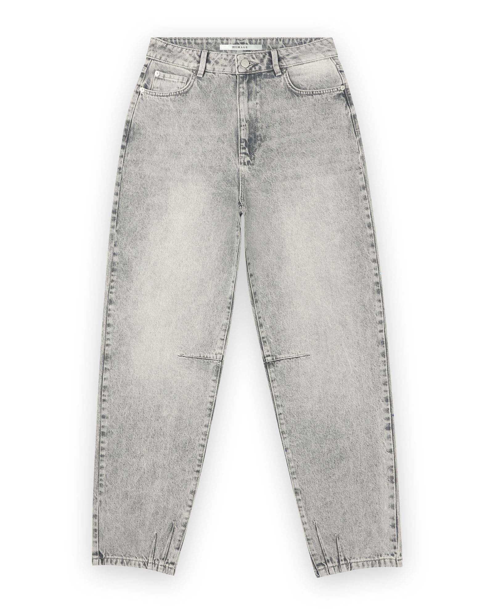 Homage to Denim Amber Balloon Jeans Random Light Grey