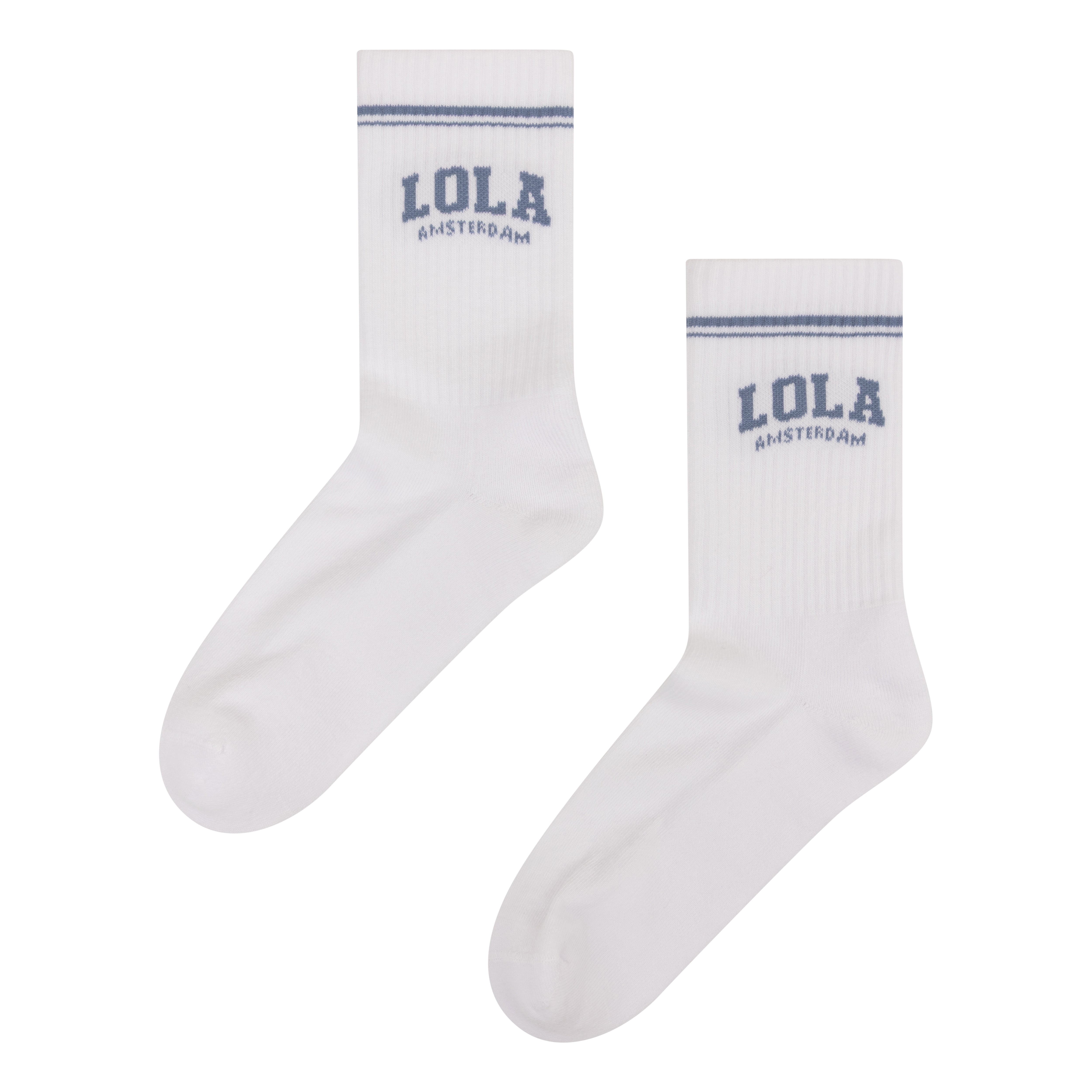 The Lola Club Lola Socks Denim Blue One Size Accessoires