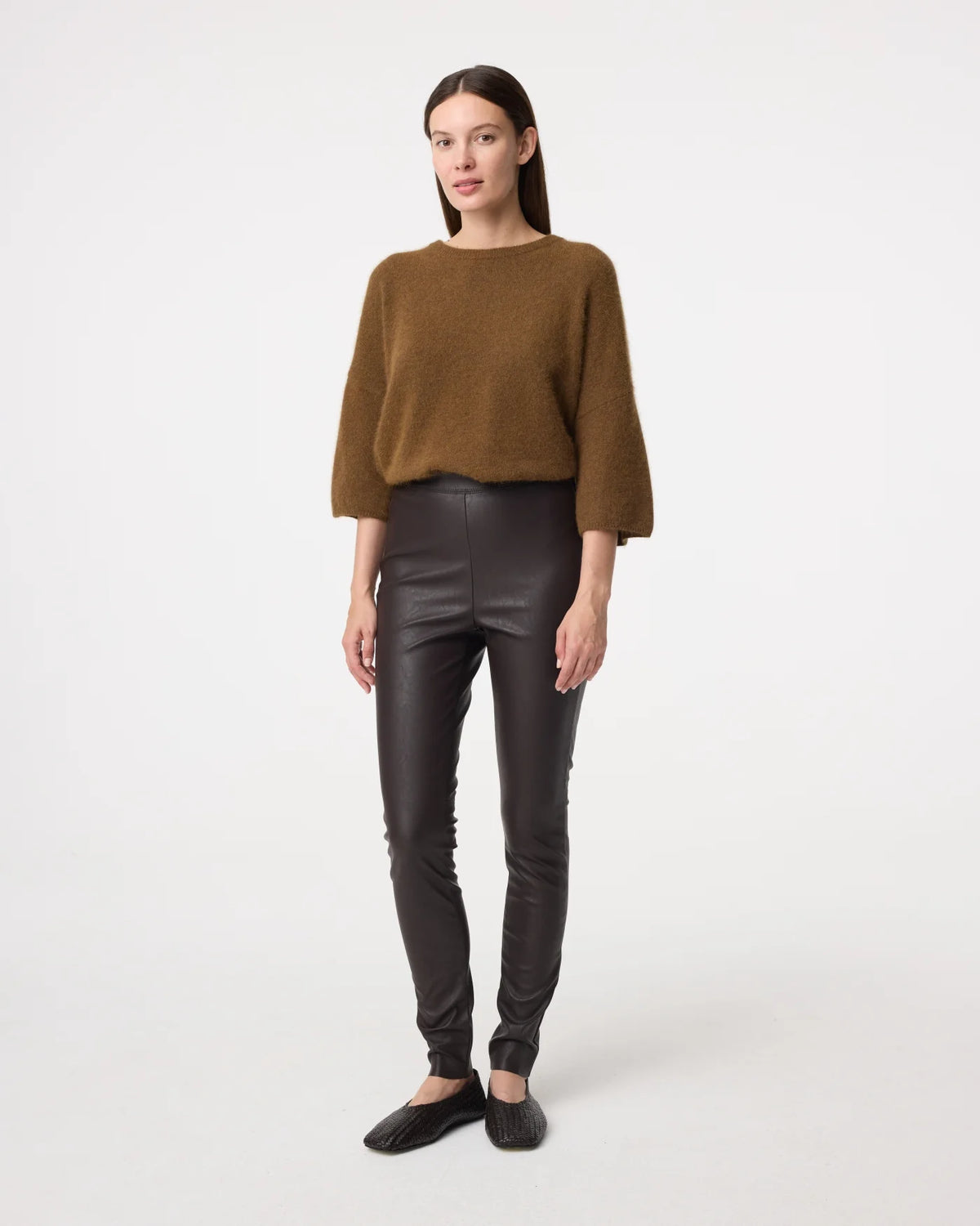 Knit-Ted Amberly Pants Choco