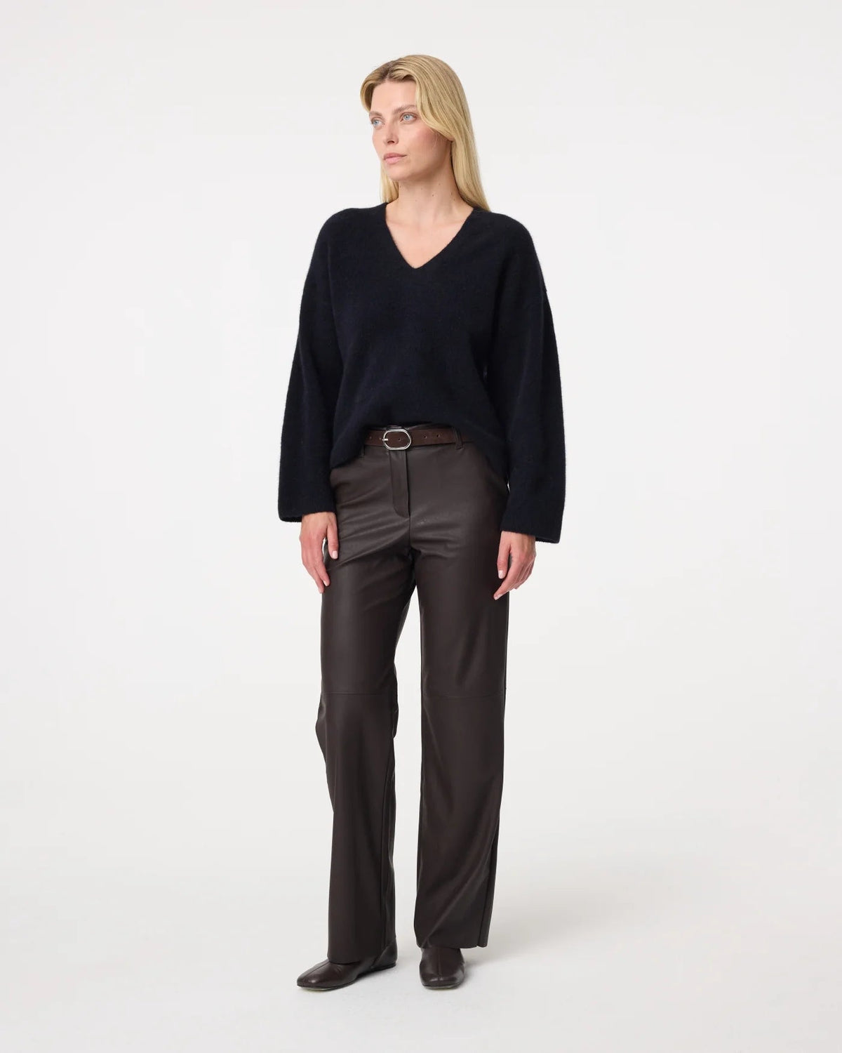 Knit-Ted Naomi Pants Choco