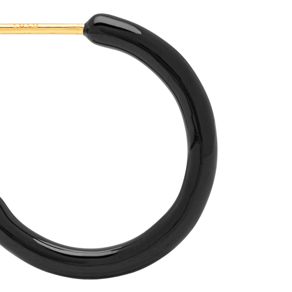 LuLu Copenhagen Color Hoops Medium pair Accessoires
