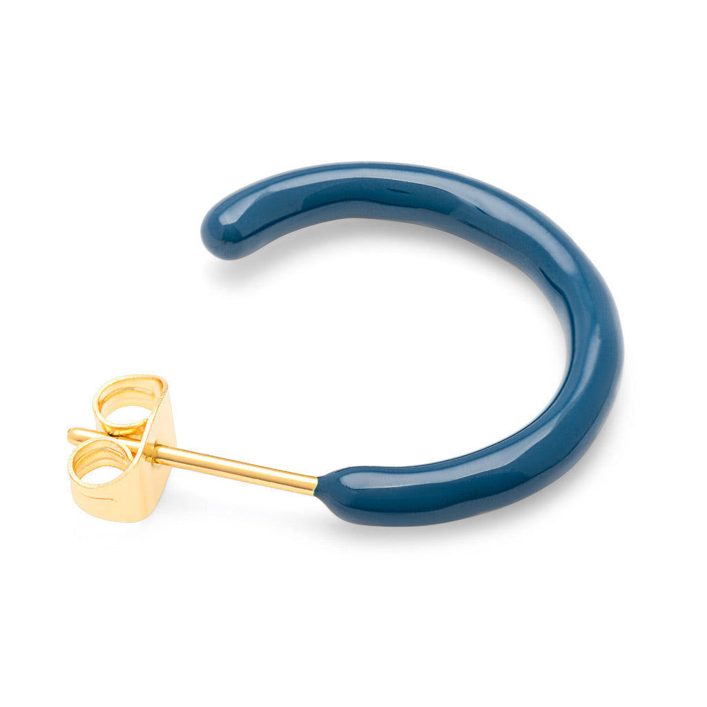 LuLu Copenhagen Color Hoops Medium pair Accessoires