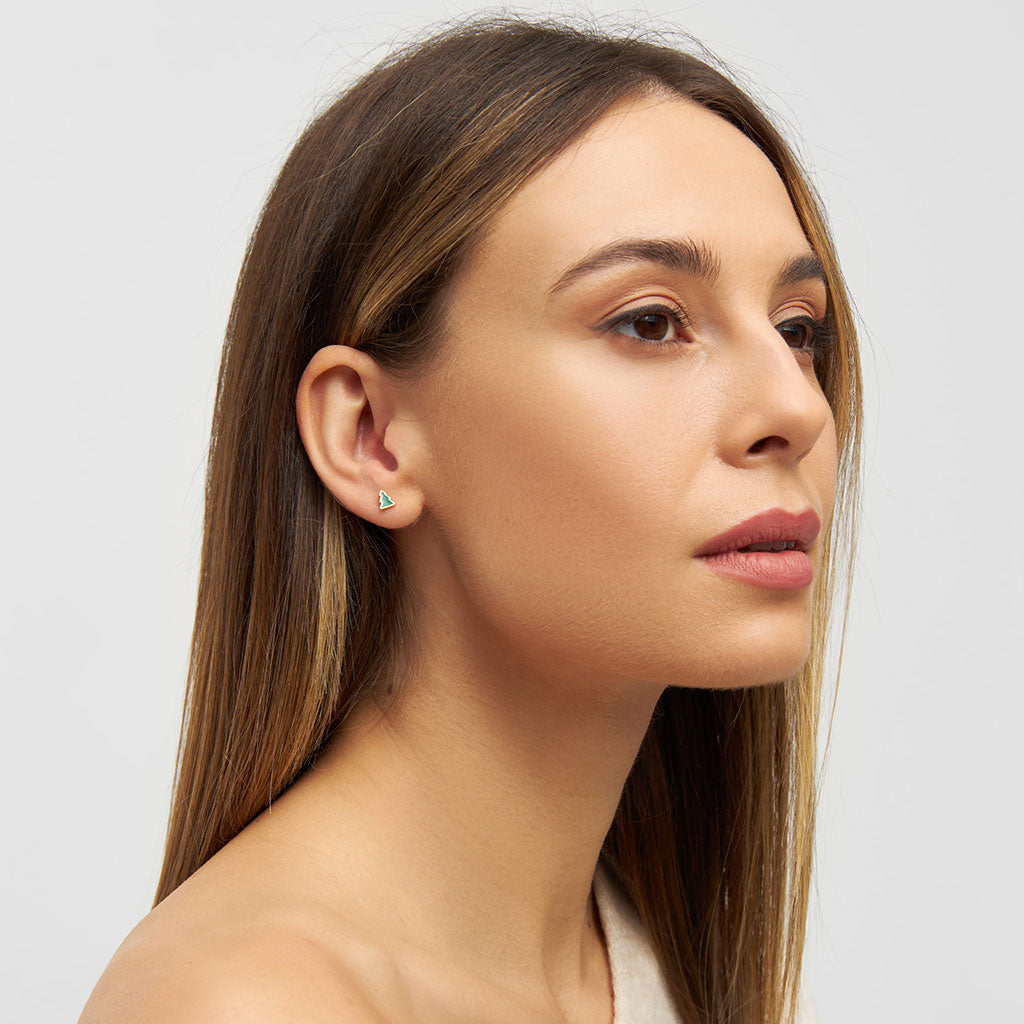 LuLu Copenhagen The Green Tree earring 1 pcs Accessoires