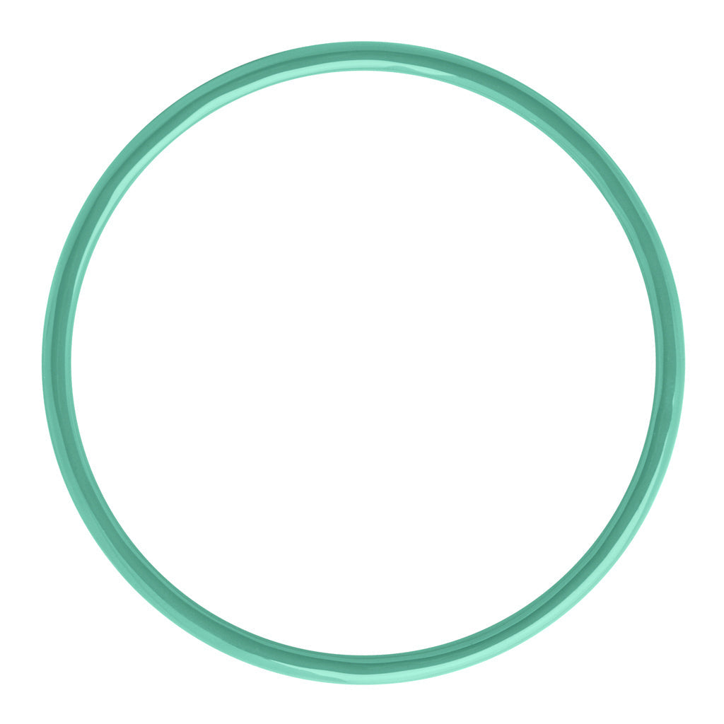 LuLu Copenhagen Color Bangle Light Green One Size
