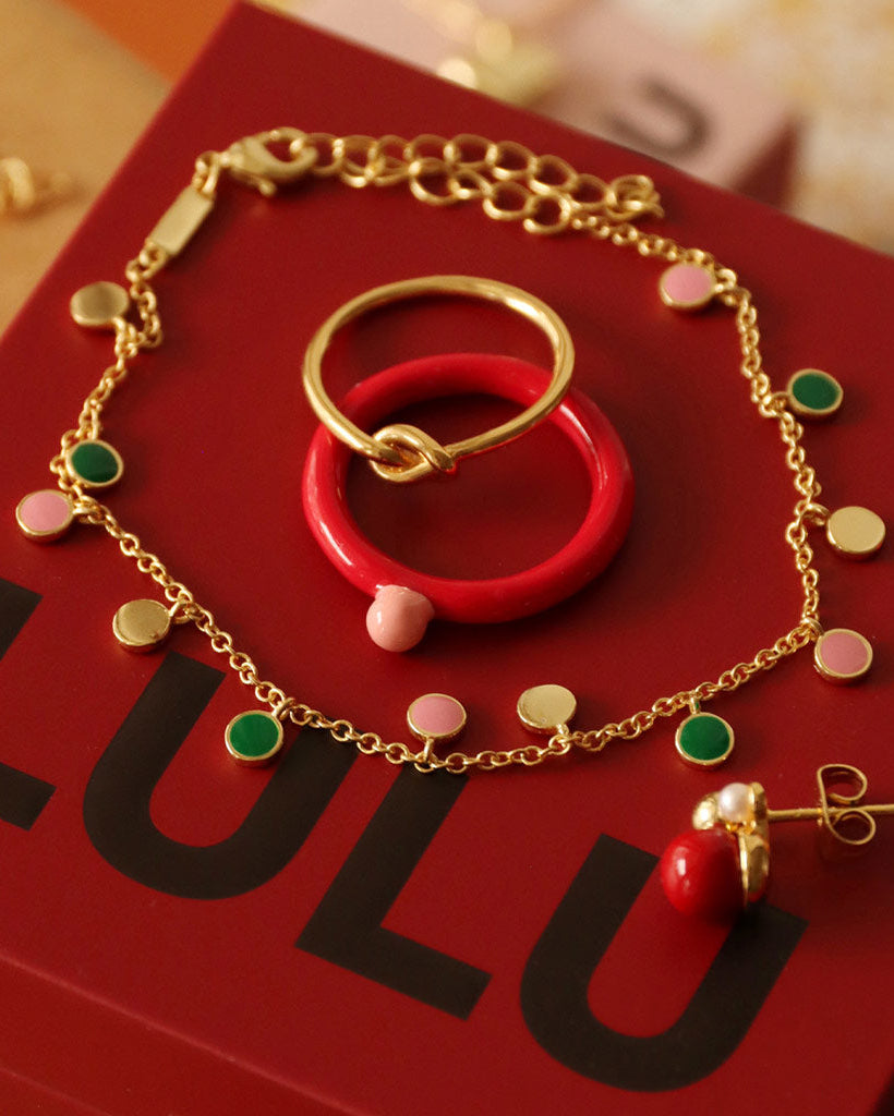 LuLu Copenhagen Love Knot Ring Accessoires