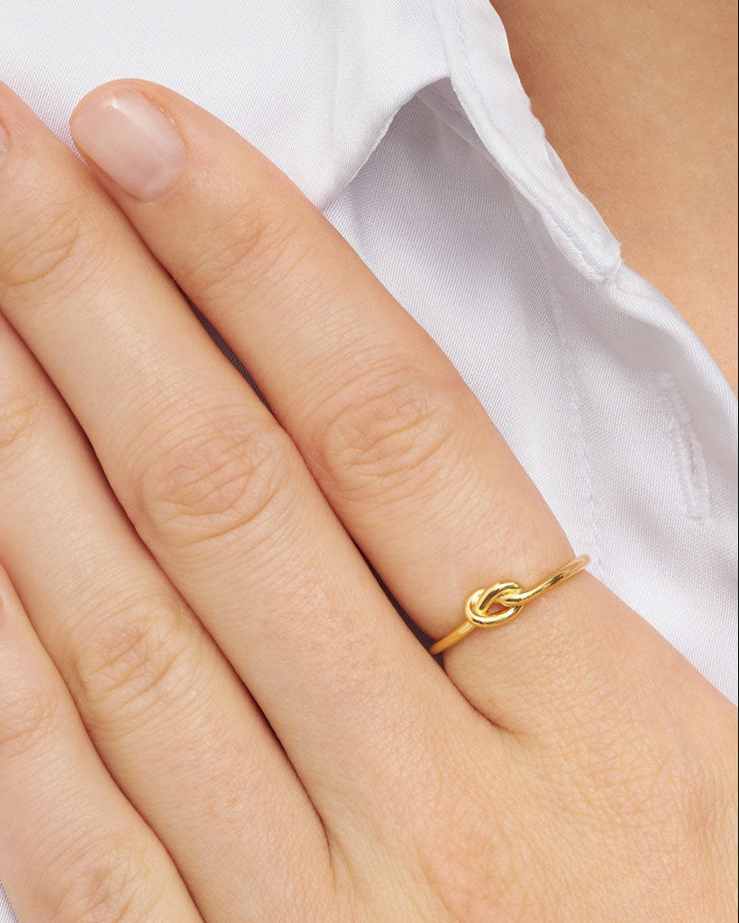 LuLu Copenhagen Love Knot Ring Accessoires