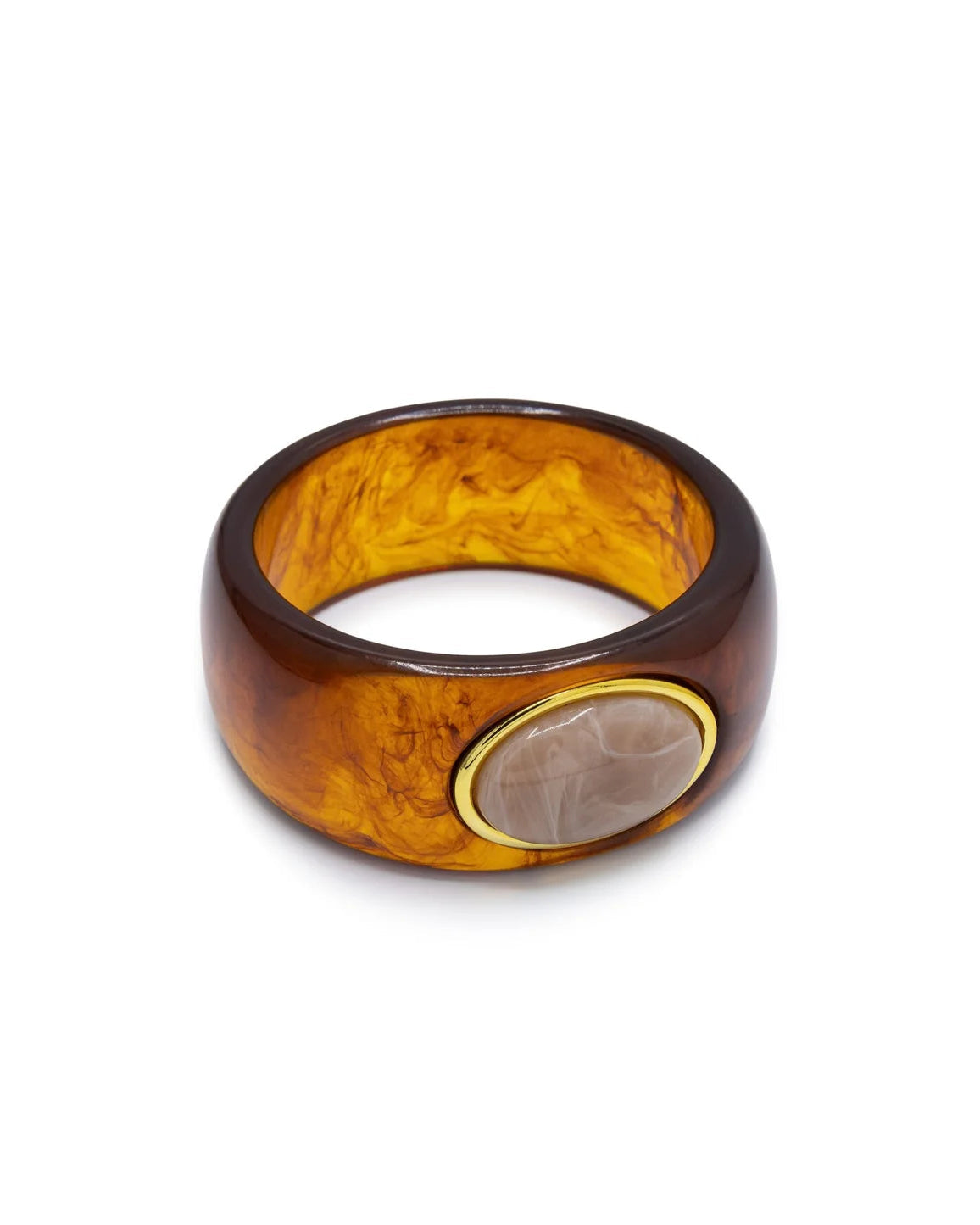 Le Veer Brown Stone Bangle