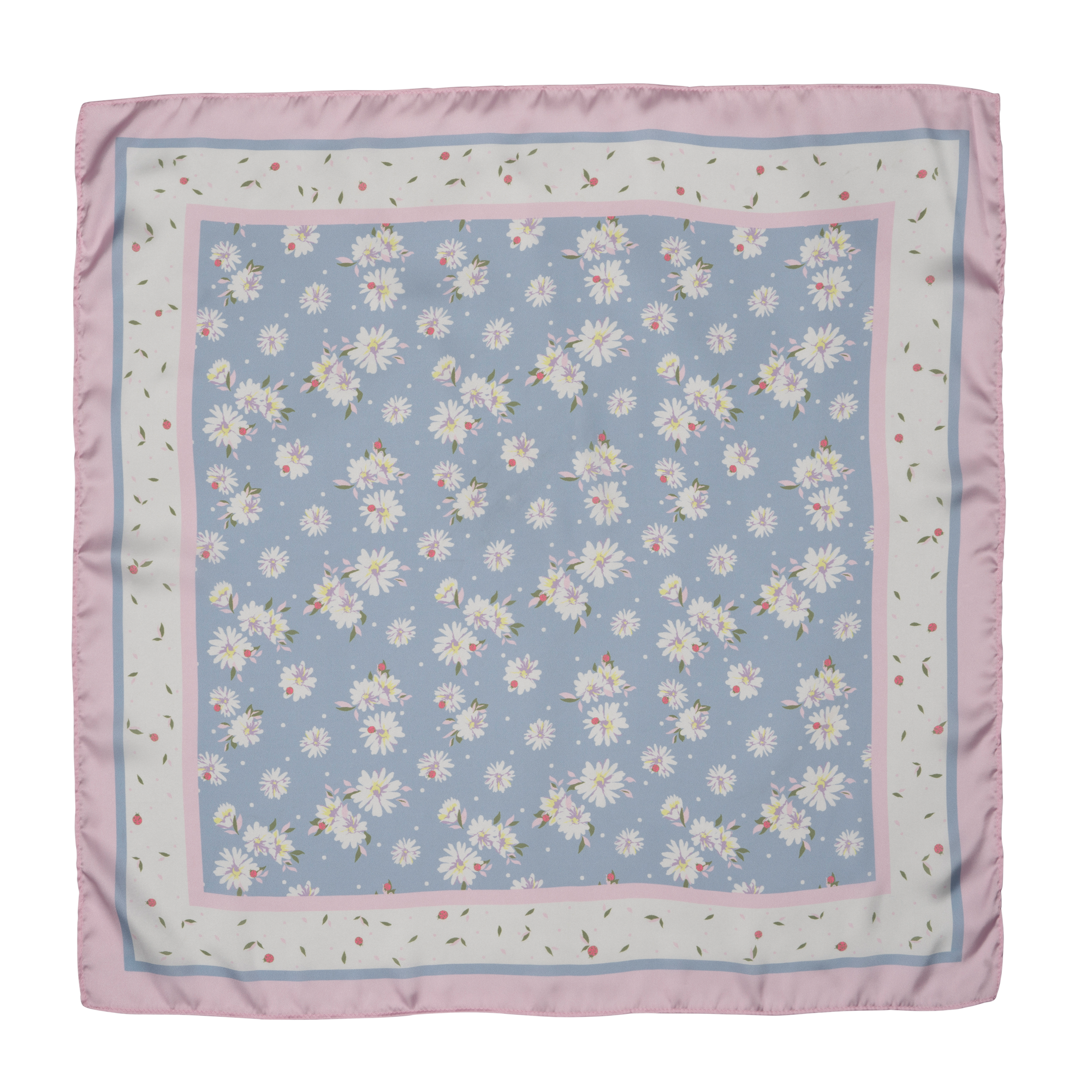 SUI AVA Mari Bloom Scarf Blue Pink One Size Accessoires