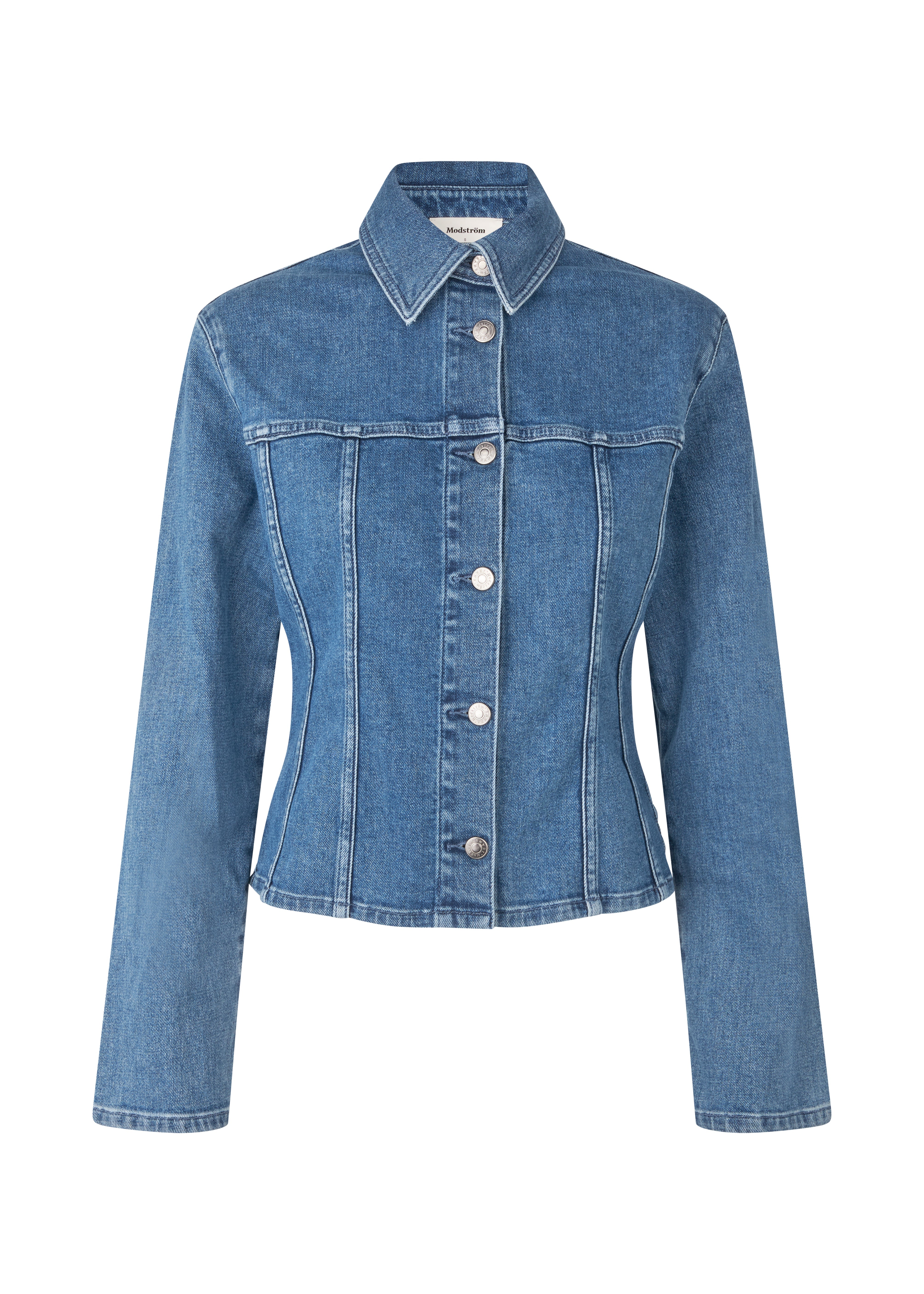 Modström Isolde Blouse Distressed Blue Blouses