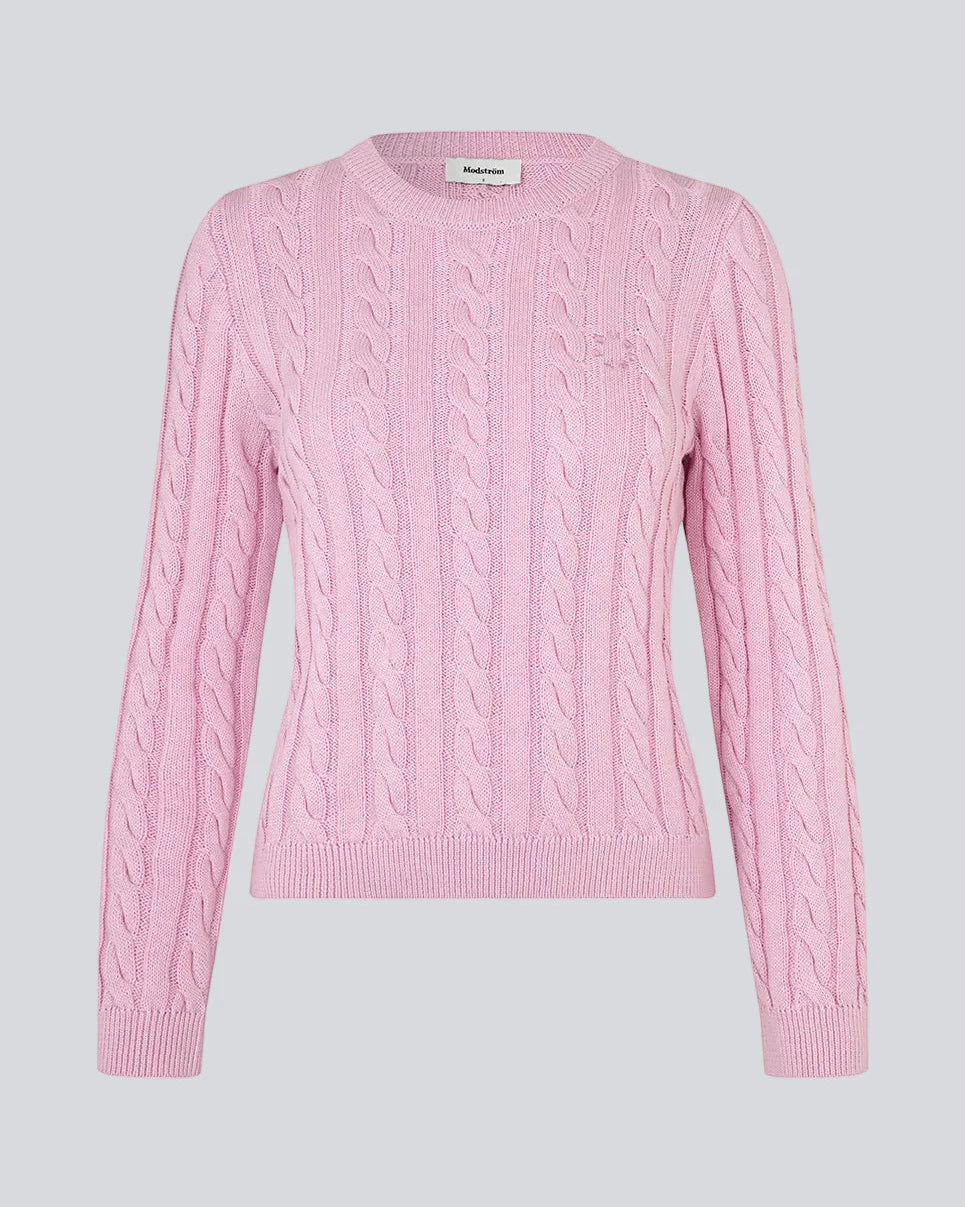 Modström Sabre O-neck Trui Fragrant Lilac