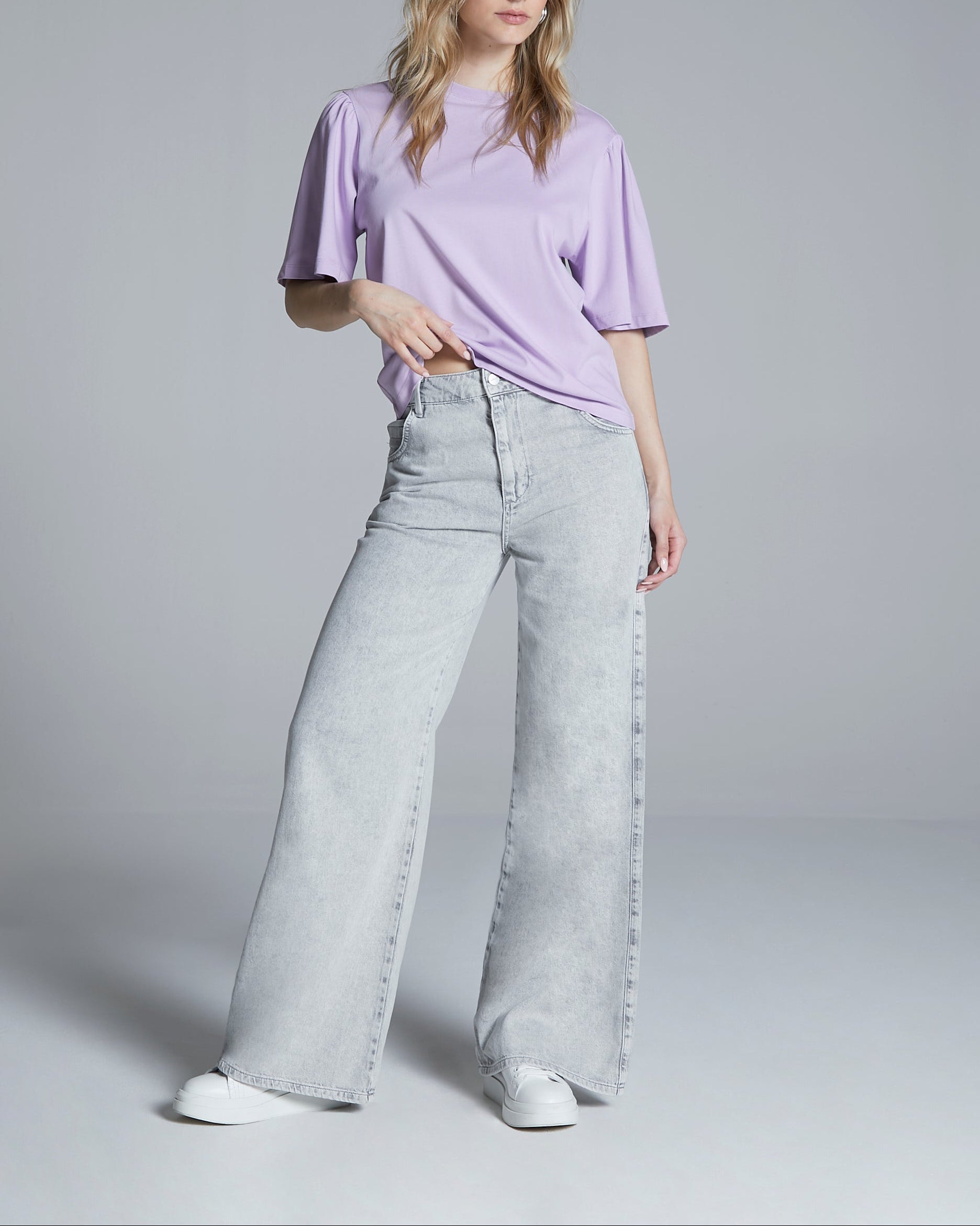 Homage to Denim Jeans Palazzo Jeans