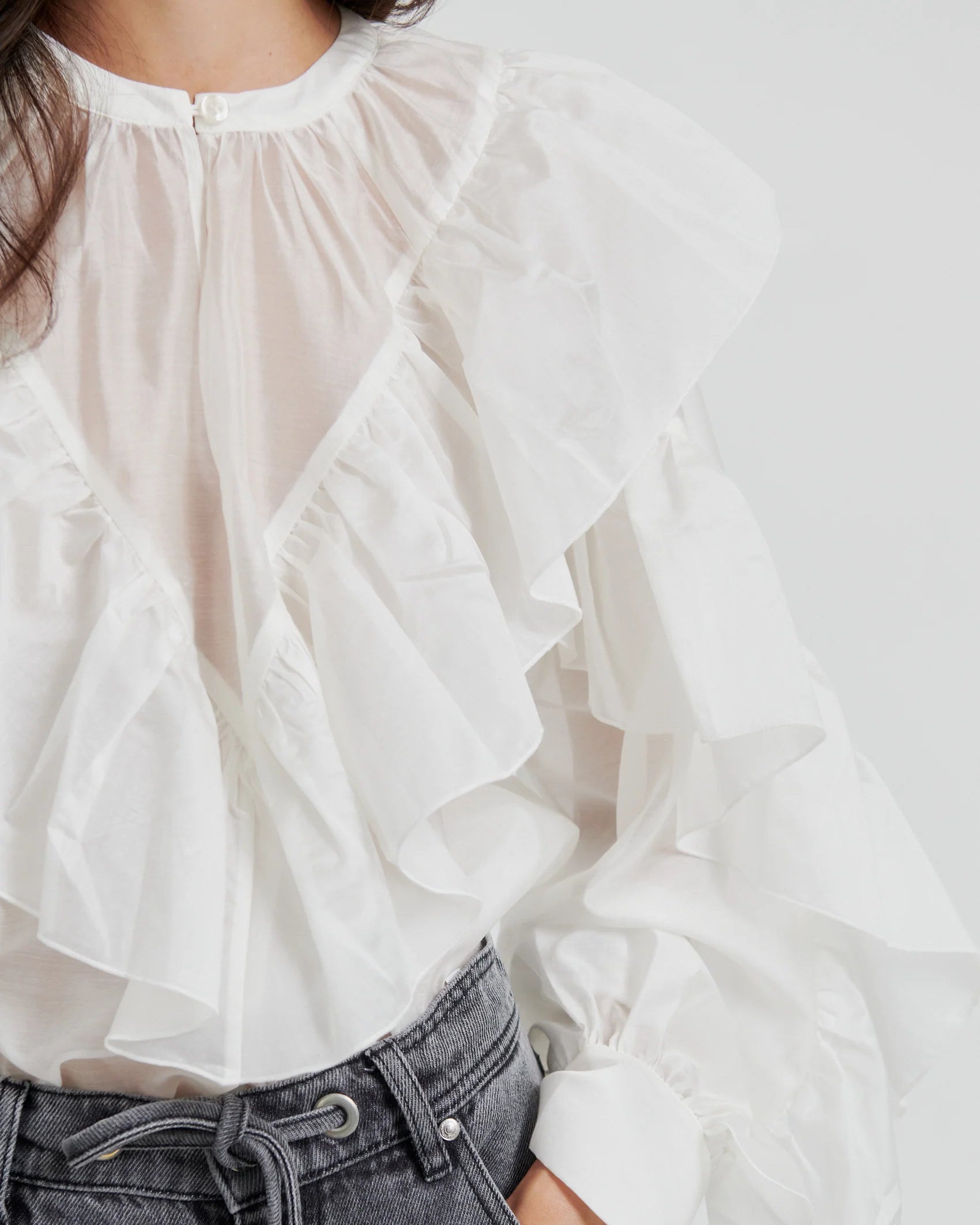 Second Female Fria Frill Blouse Blouses