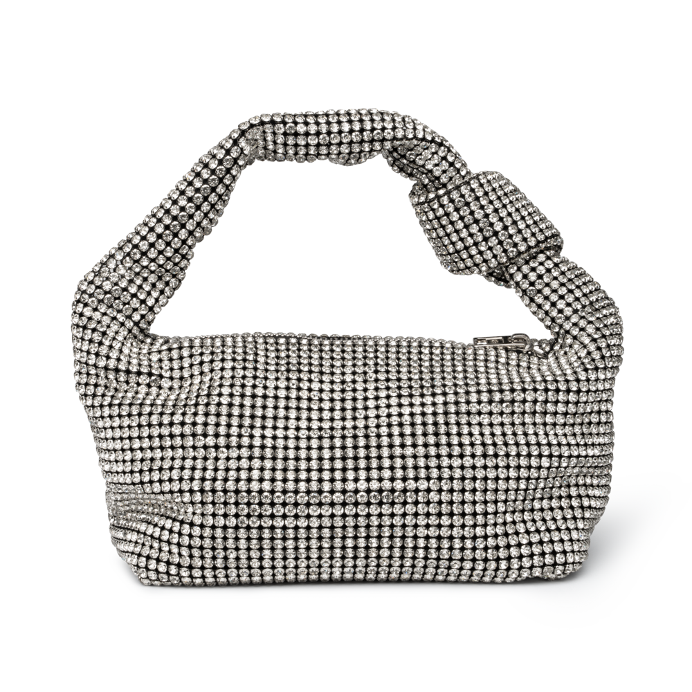 SUI AVA Silvermoon Crystal Bag Clear Crystal Accessoires