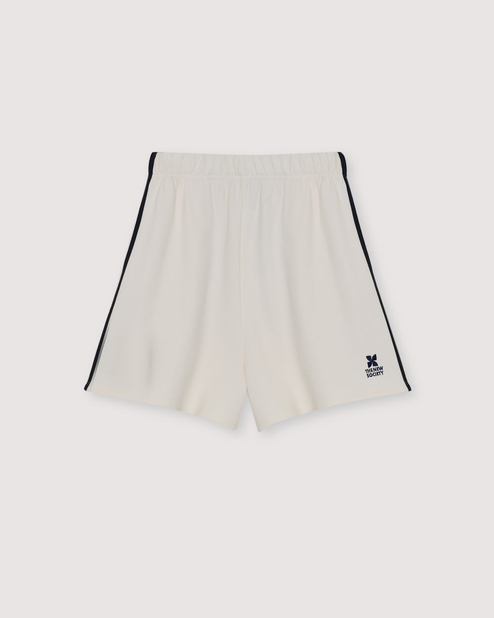 The New Society Logo Short Ecru
