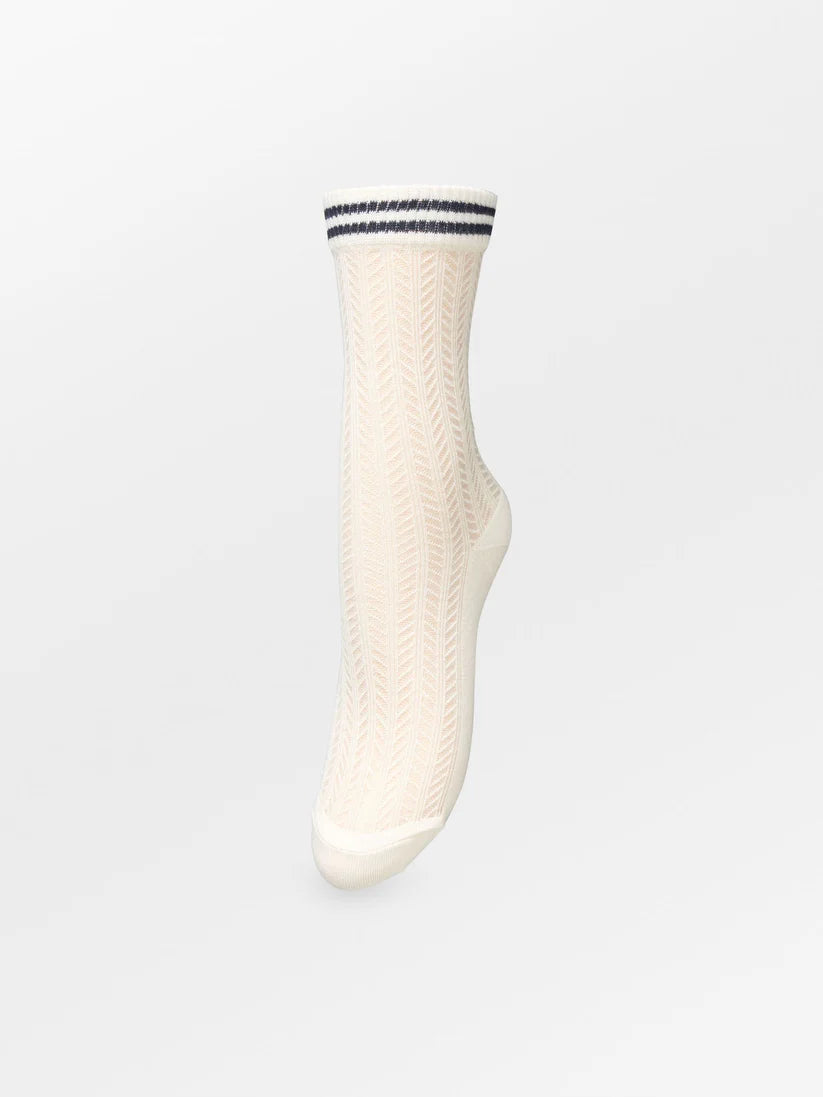 Becksöndergaard Sokken Zilla Birch White Accessoires