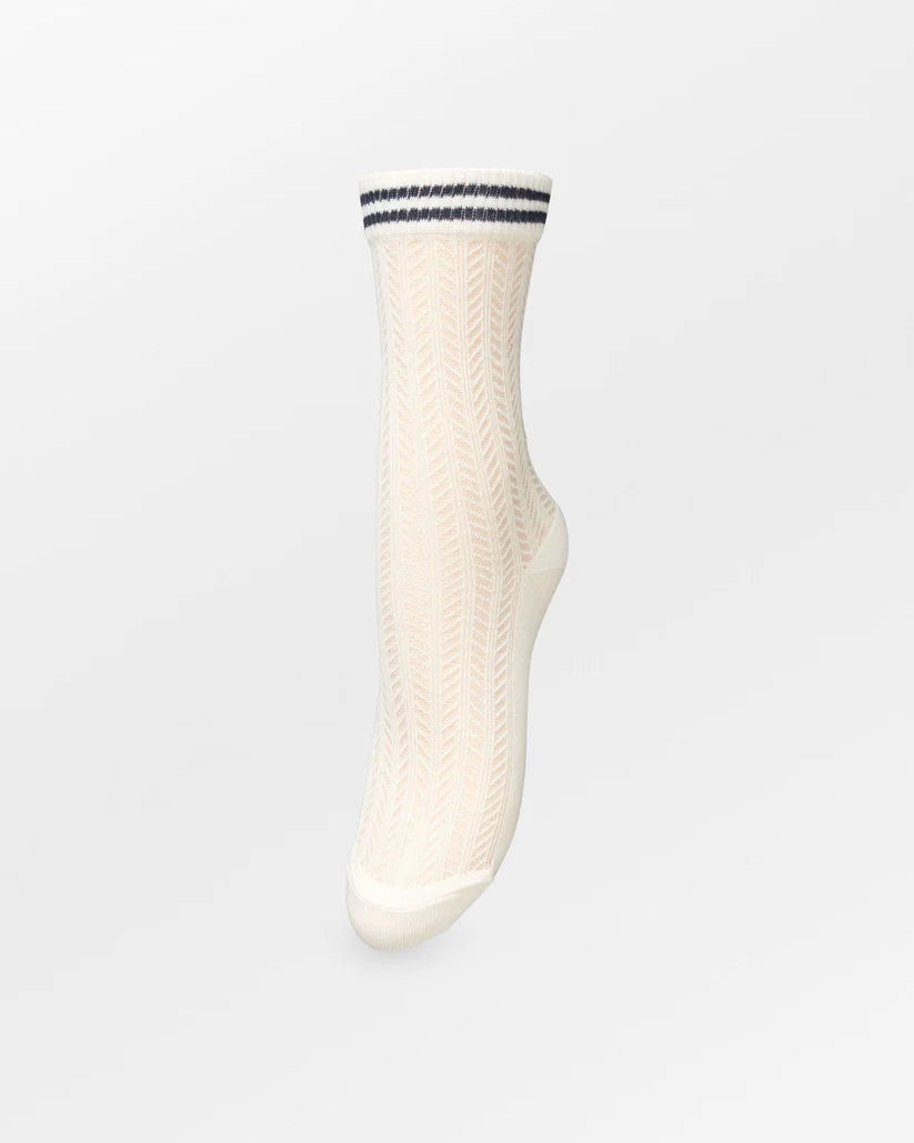 Becksöndergaard Sokken Zilla Birch White Accessoires
