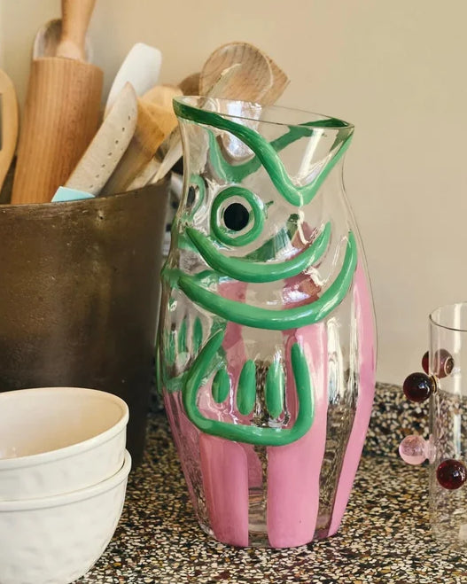 Anna + Nina Fish & Sip Jug