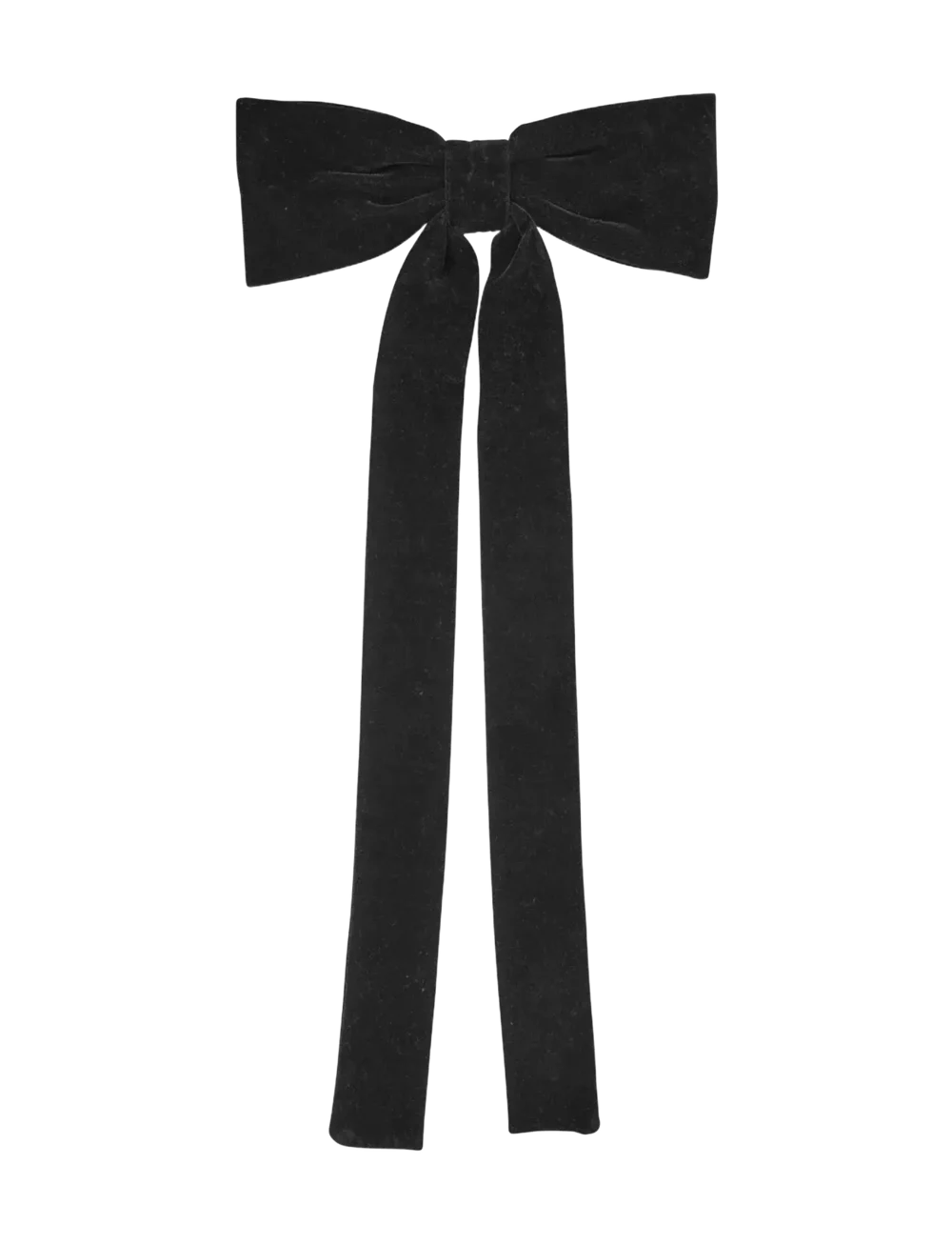 Becksöndergaard Velvet Bow Hair Clip Black One Size Accessoires