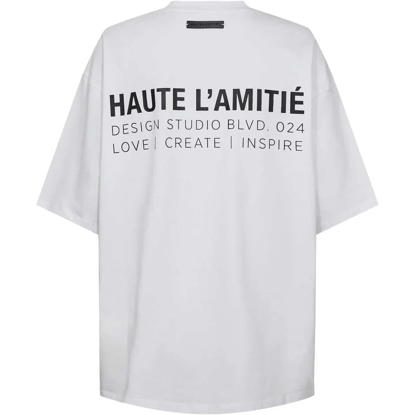 Haute L'amitié Back Logo Loose T-Shirt T-shirt