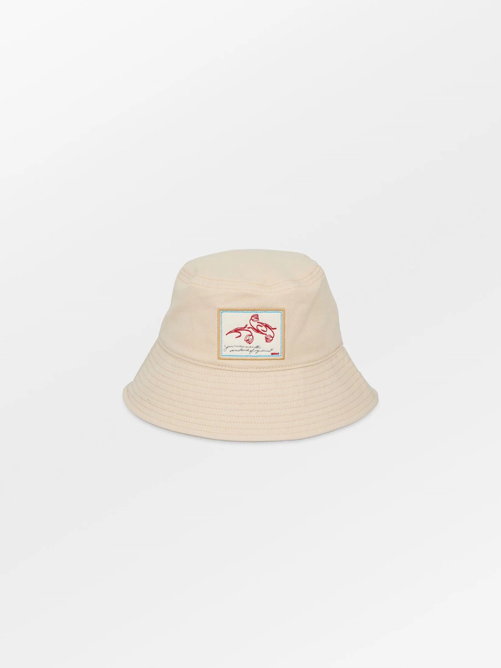 Becksöndergaard Canvas Bucket Hat Birch White Accessoires