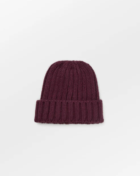 Becksöndergaard Walmer Beanie Burgundy One Size Accessoires