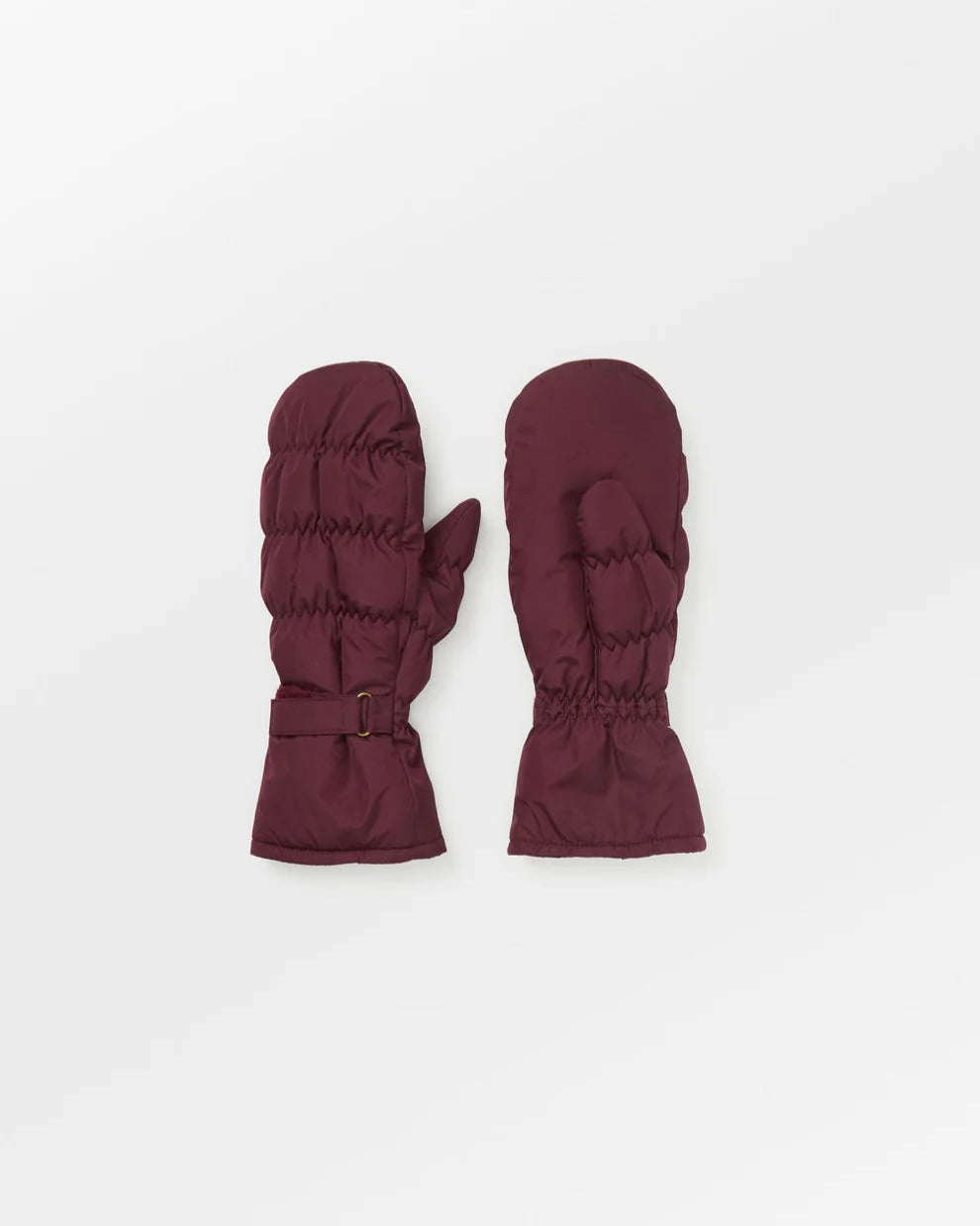 Becksöndergaard Padded Nylona Mitten Burgundy S M Accessoires