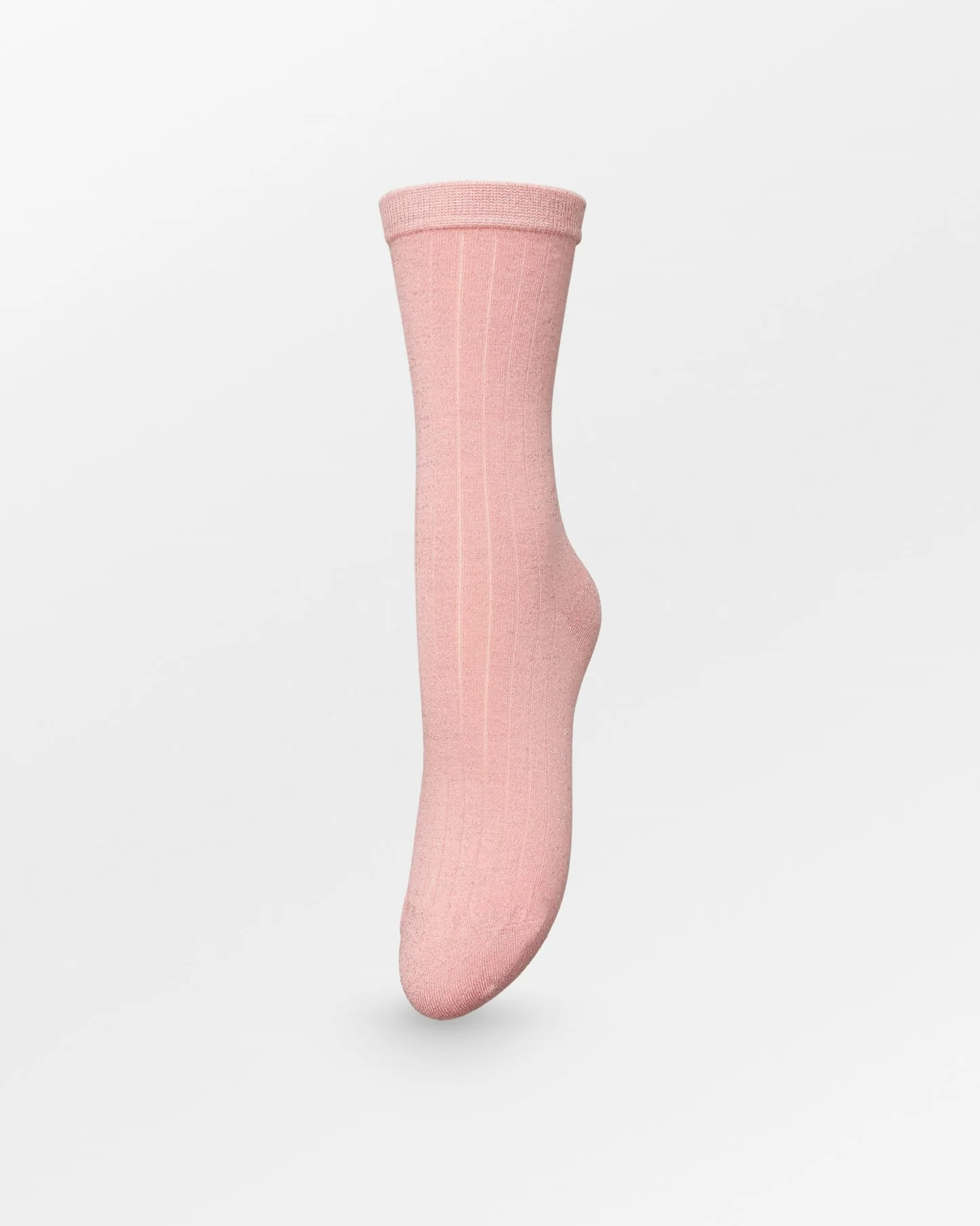 Becksöndergaard Sokken Glitter Rib Geranium Pink Accessoires